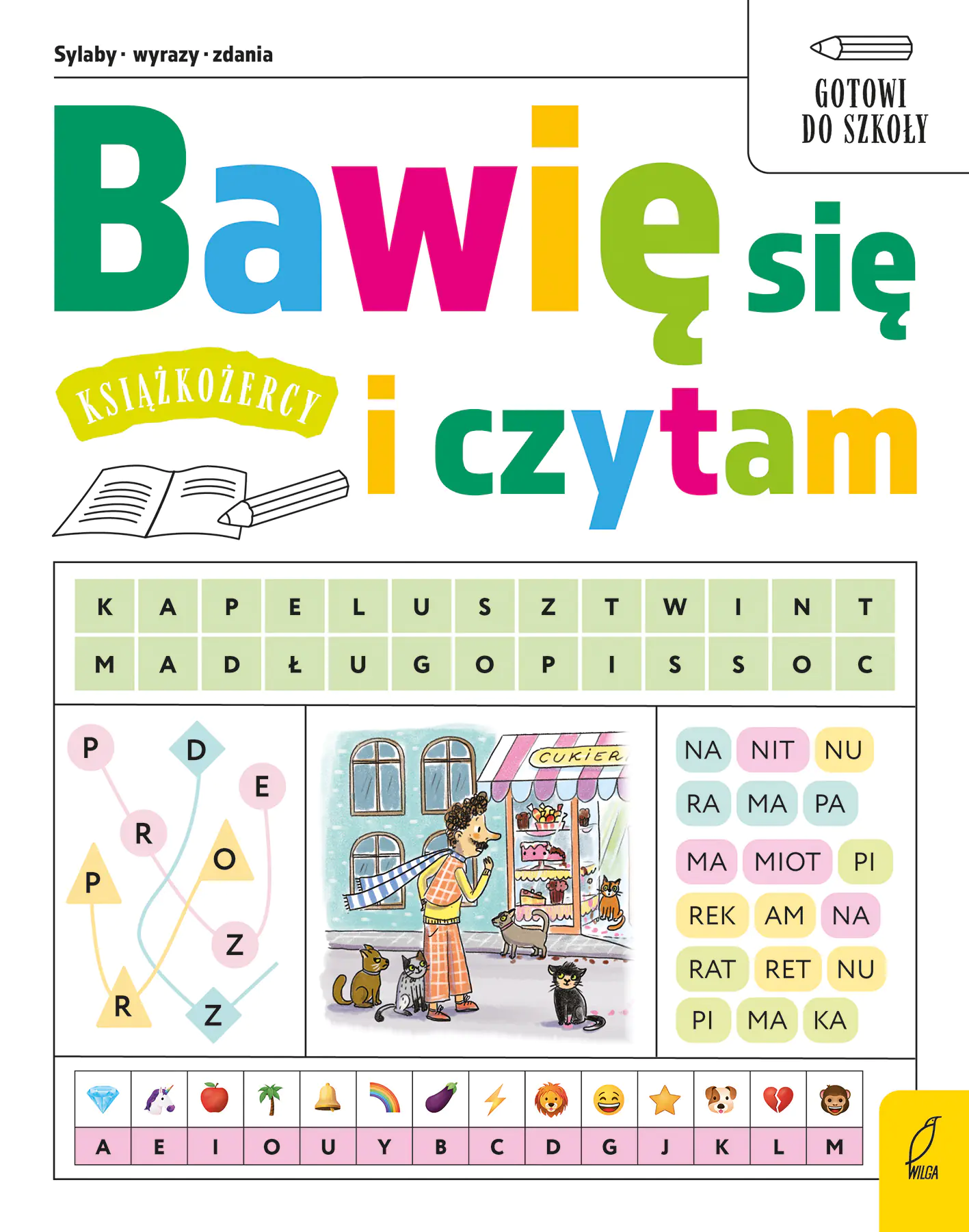 Książka - Bawię się i czytam. Książkożercy gotowi do szkoły