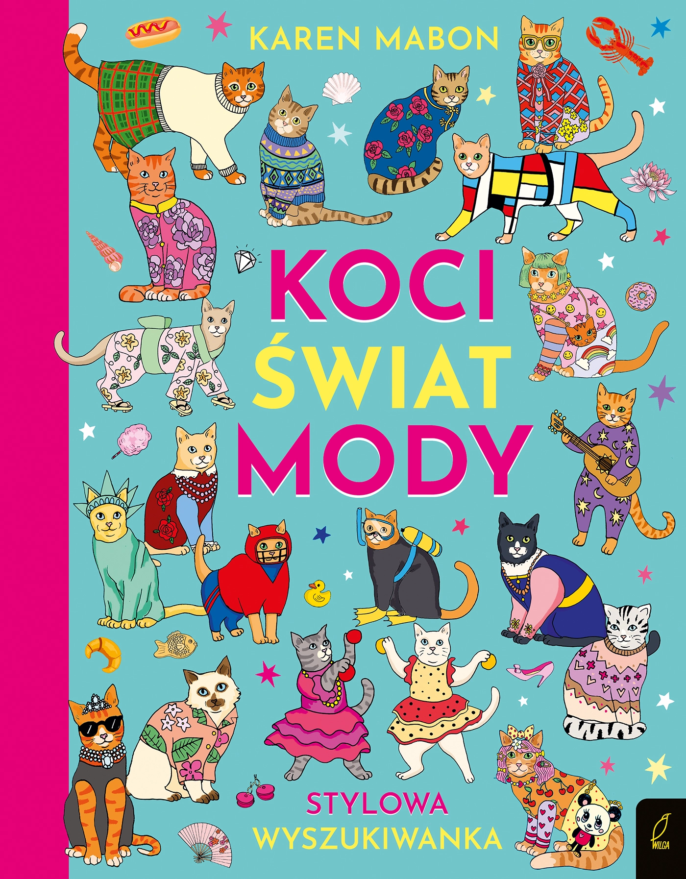 Książka - Koci świat mody. Stylowa wyszukiwanka