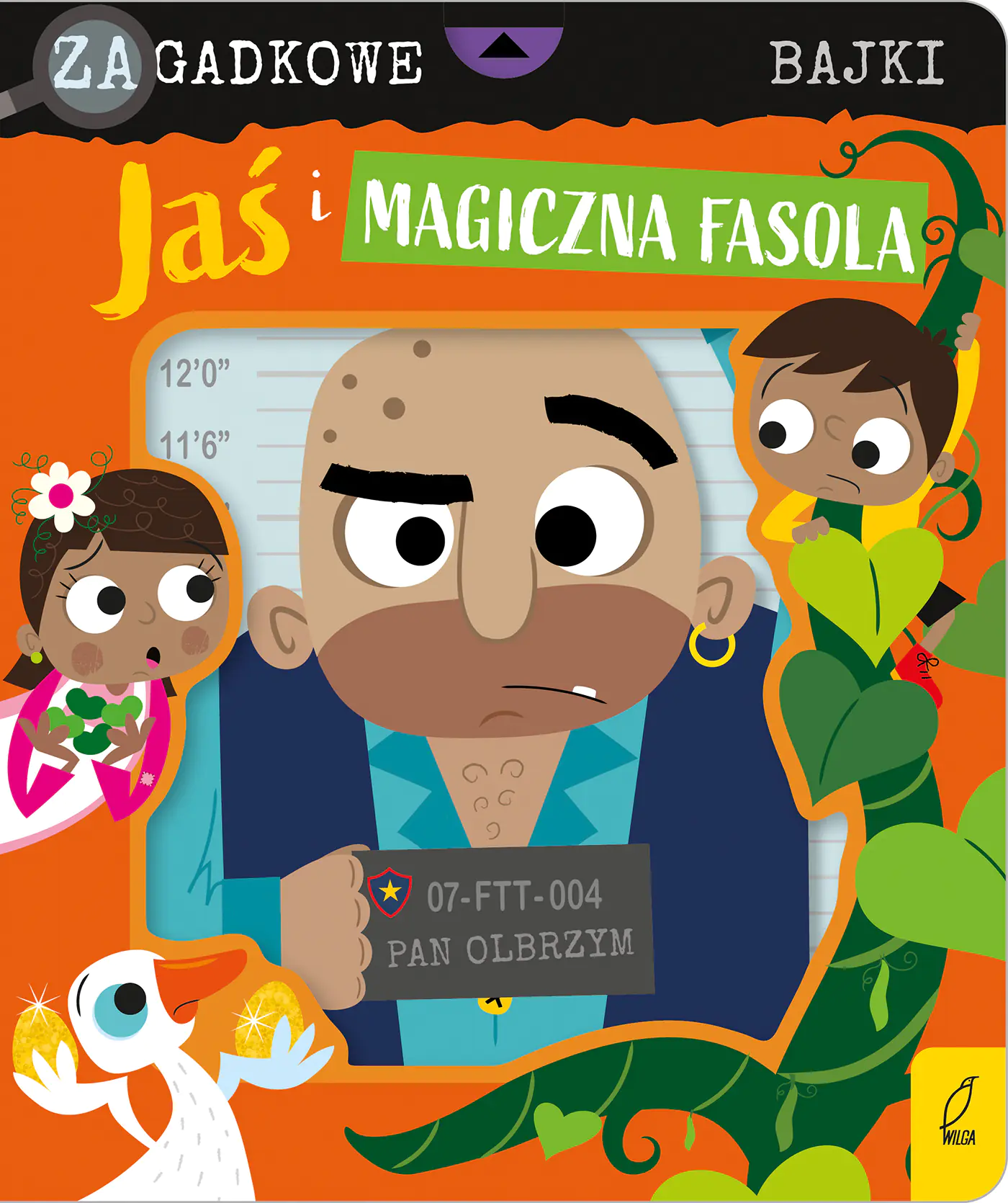 Książka - Zagadkowe bajki. Jaś i magiczna fasola