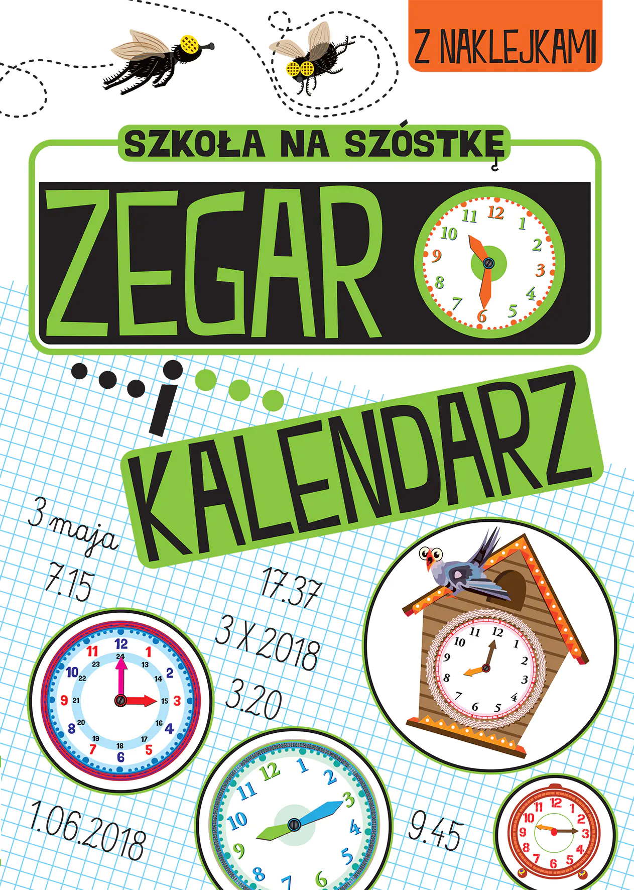 Książka - Szkoła na szóstkę. Zegar i kalendarz