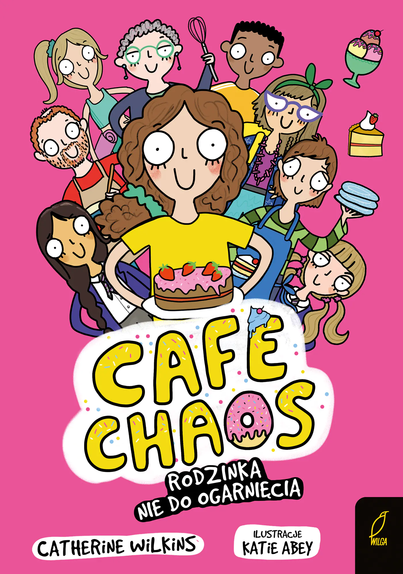 Książka - Café Chaos. Rodzinka nie do ogarnięcia