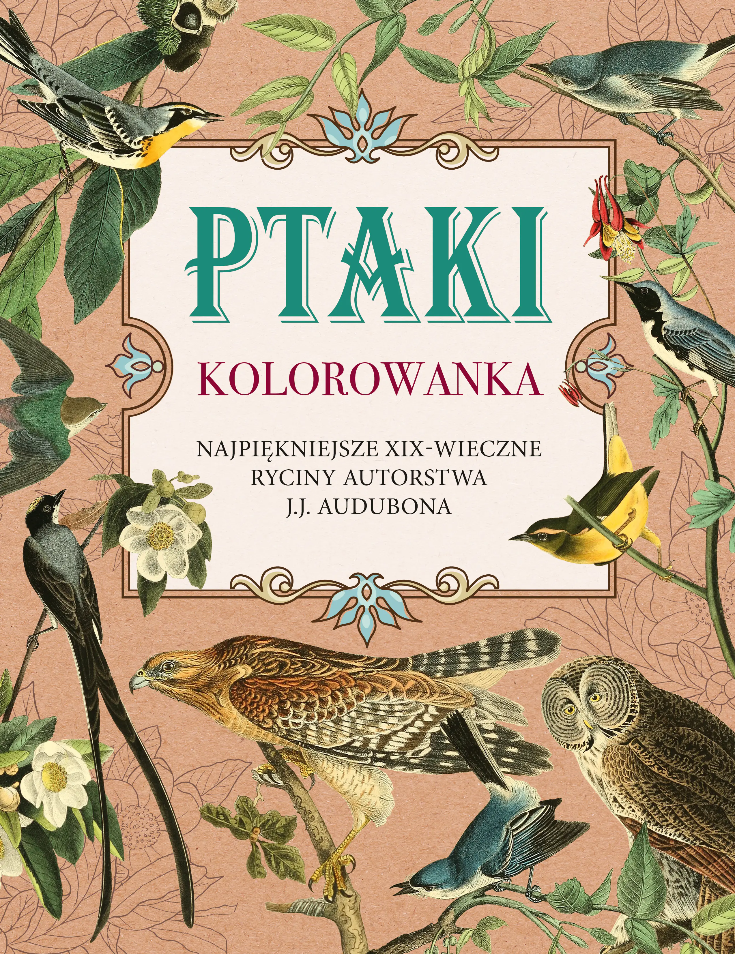 Książka - Ptaki. Kolorowanka antystresowa