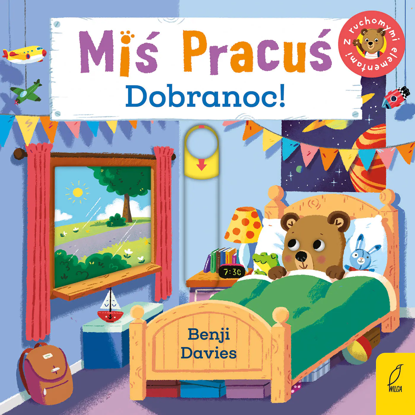 Książka - Miś Pracuś. Dobranoc