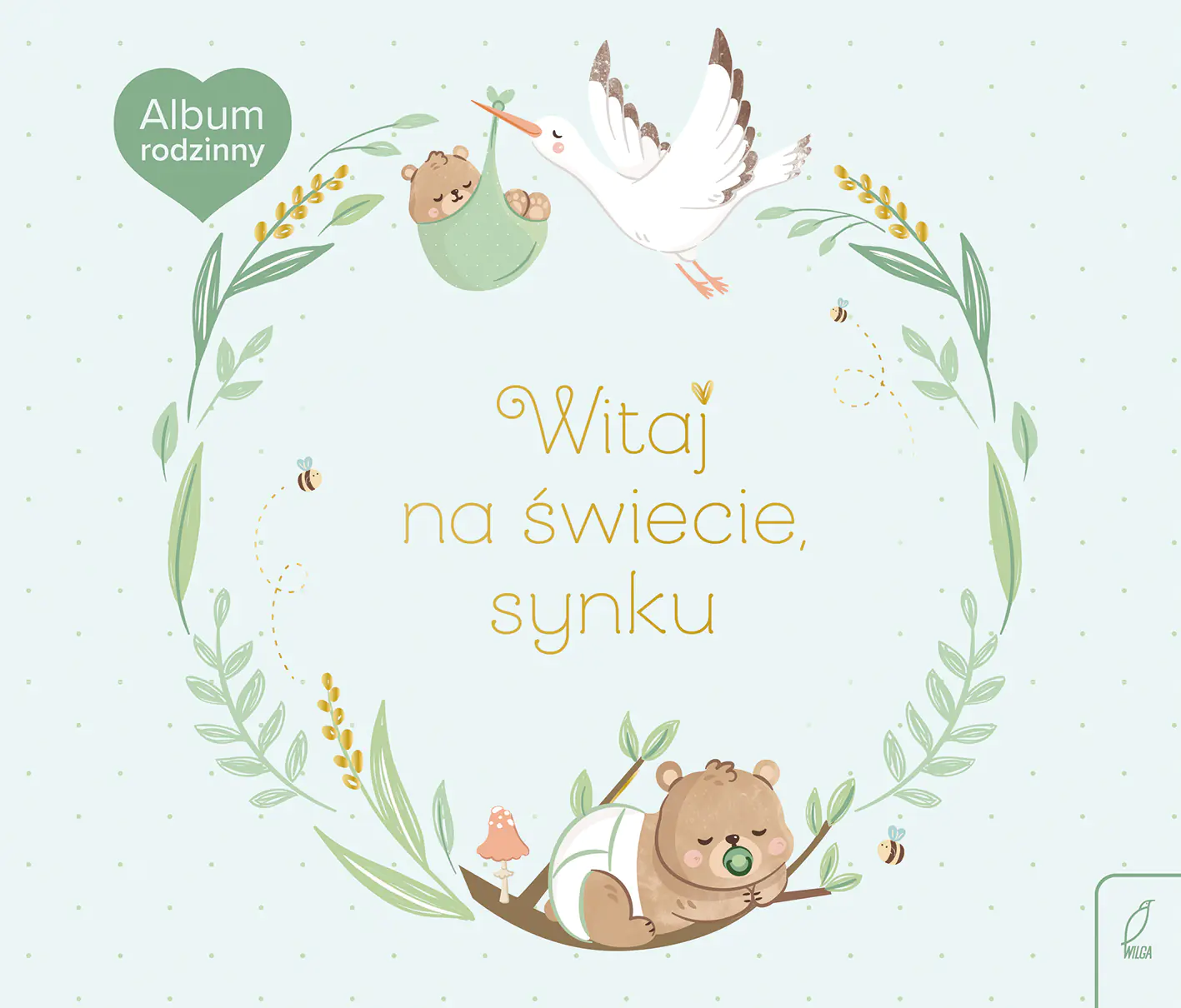 Książka - Album rodzinny. Witaj na świecie, synku