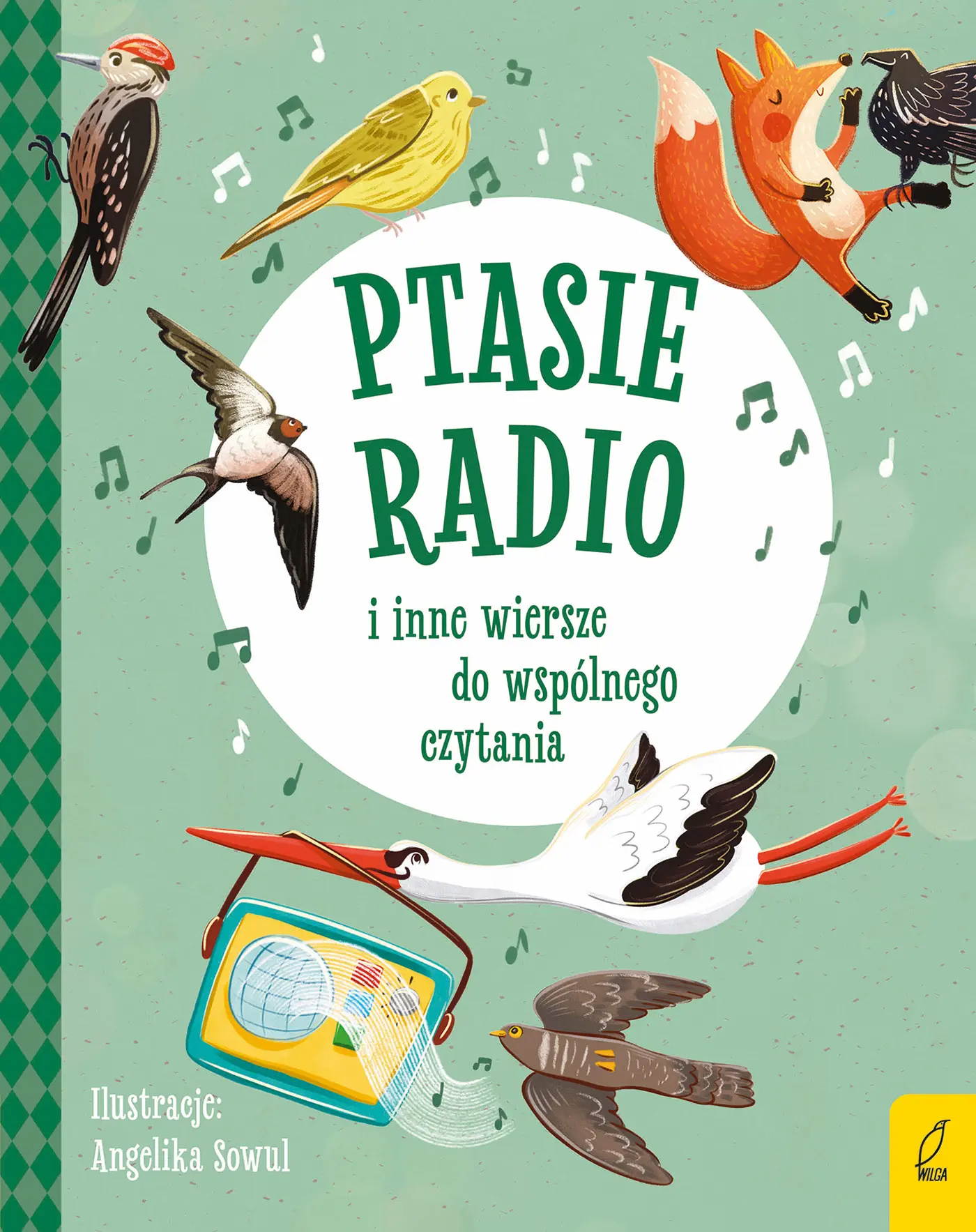 Książka - Ptasie radio i inne wiersze do wspólnego czytania