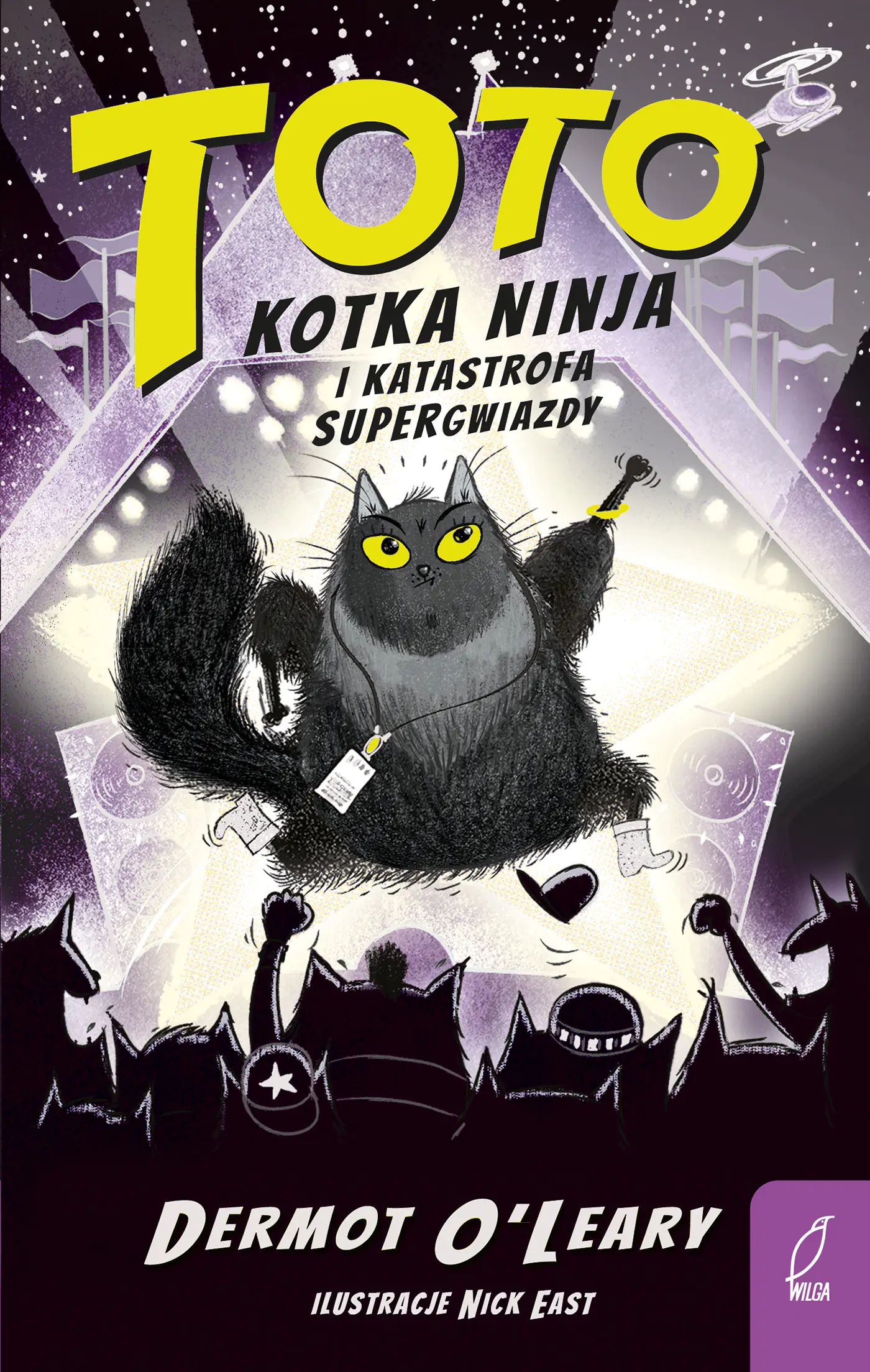 Książka - Toto. Kotka ninja i katastrofa supergwiazdy
