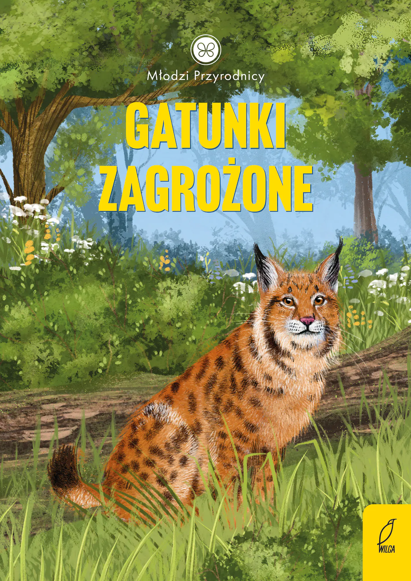 Książka - Młodzi przyrodnicy. Gatunki zagrożone