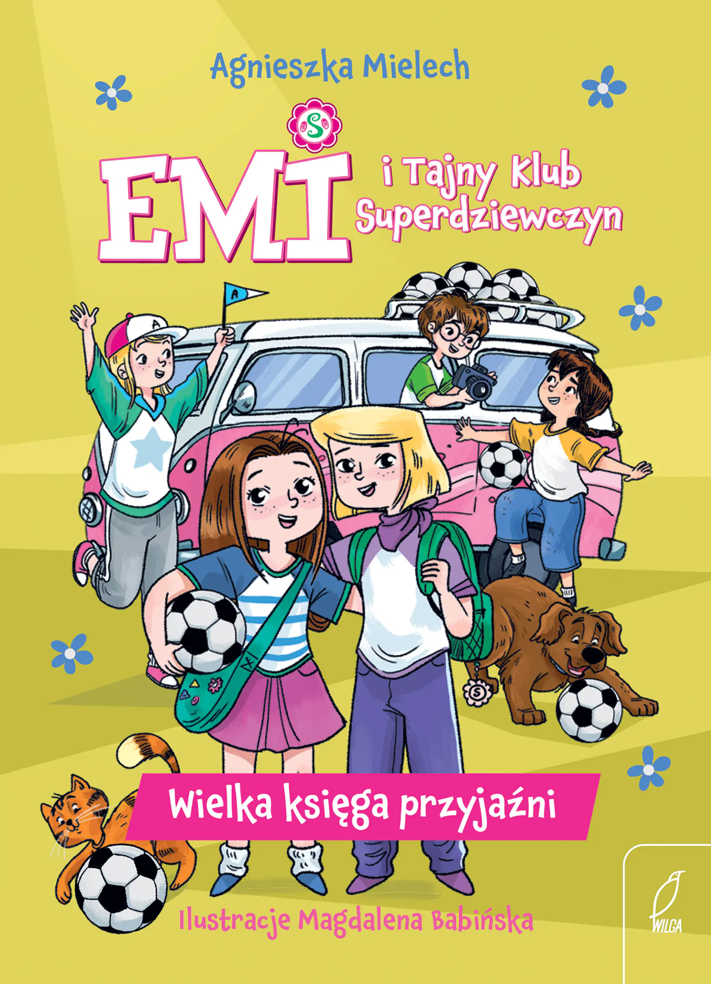 Książka - Emi i Tajny Klub Superdziewczyn. Wielka księga przyjaźni