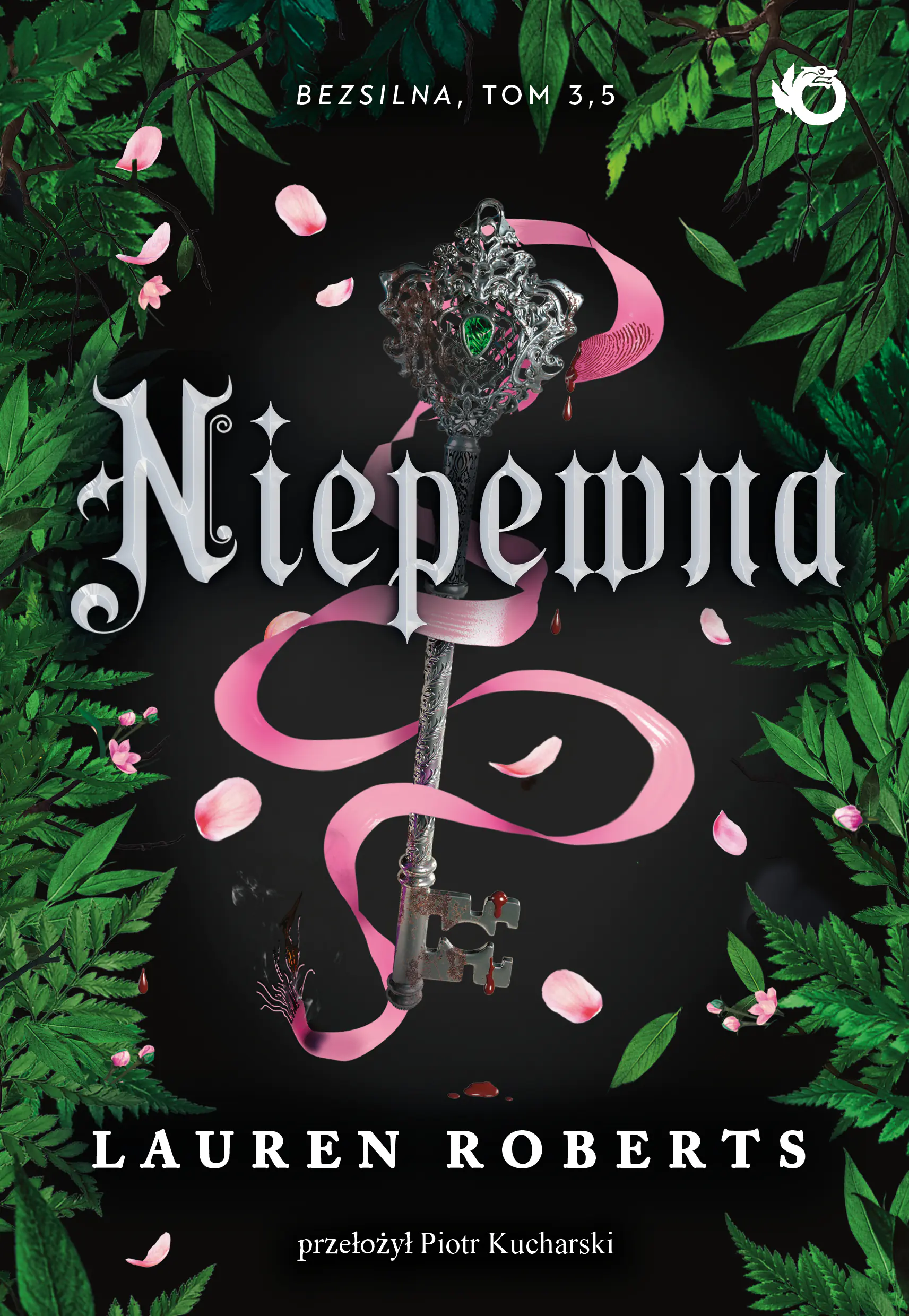 Książka - Niepewna. The Powerless Trilogy. Tom 3.5 (barwione brzegi)