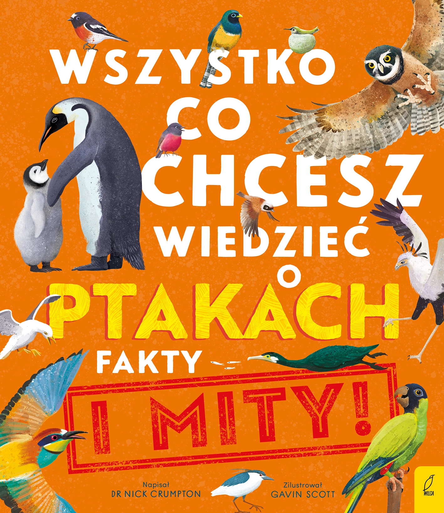 Książka - Wszystko, co chcesz wiedzieć ptakach. Fakty i mity