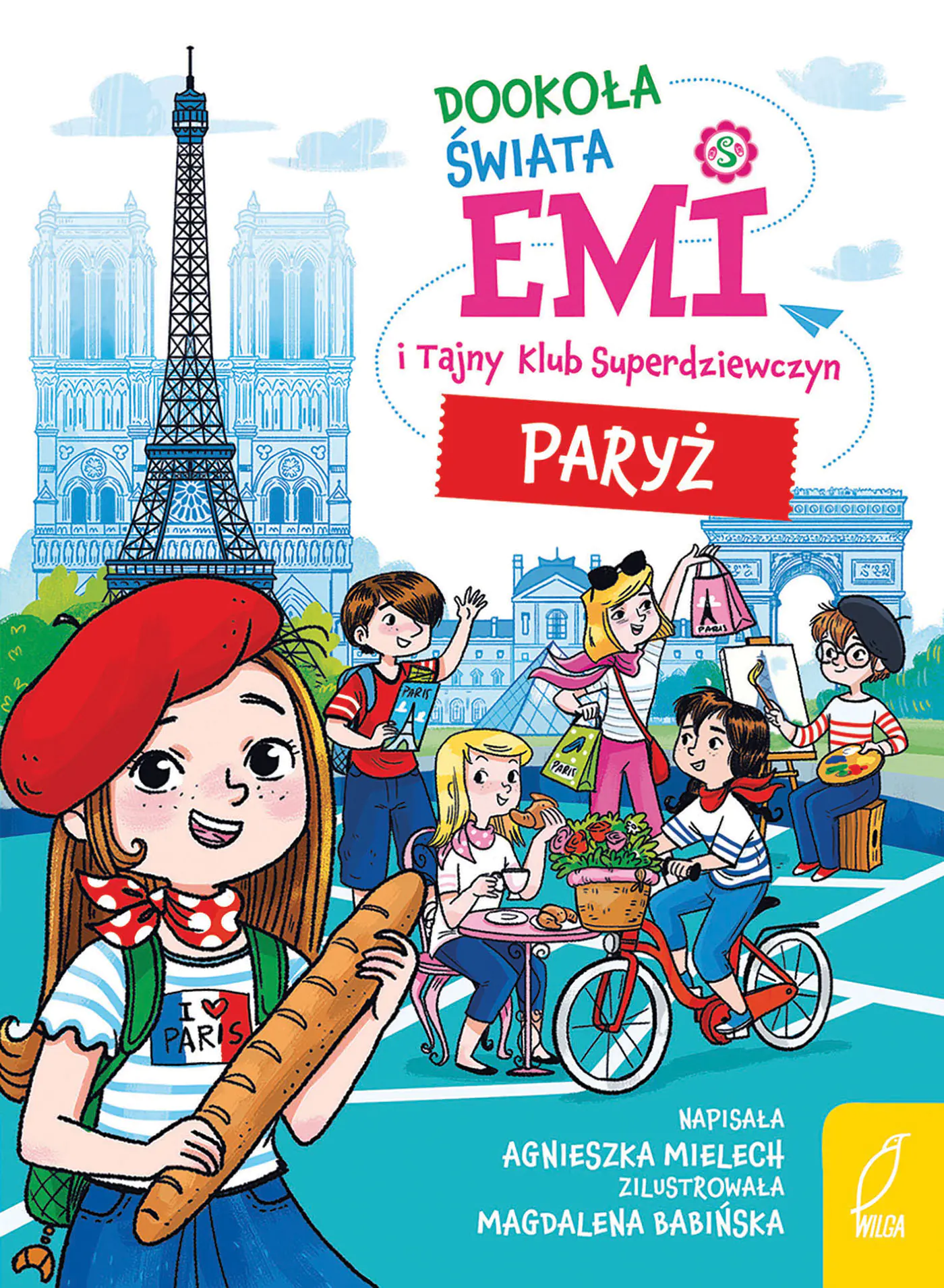Książka - Emi i Tajny Klub Superdziewczyn. Dookoła świata. Paryż