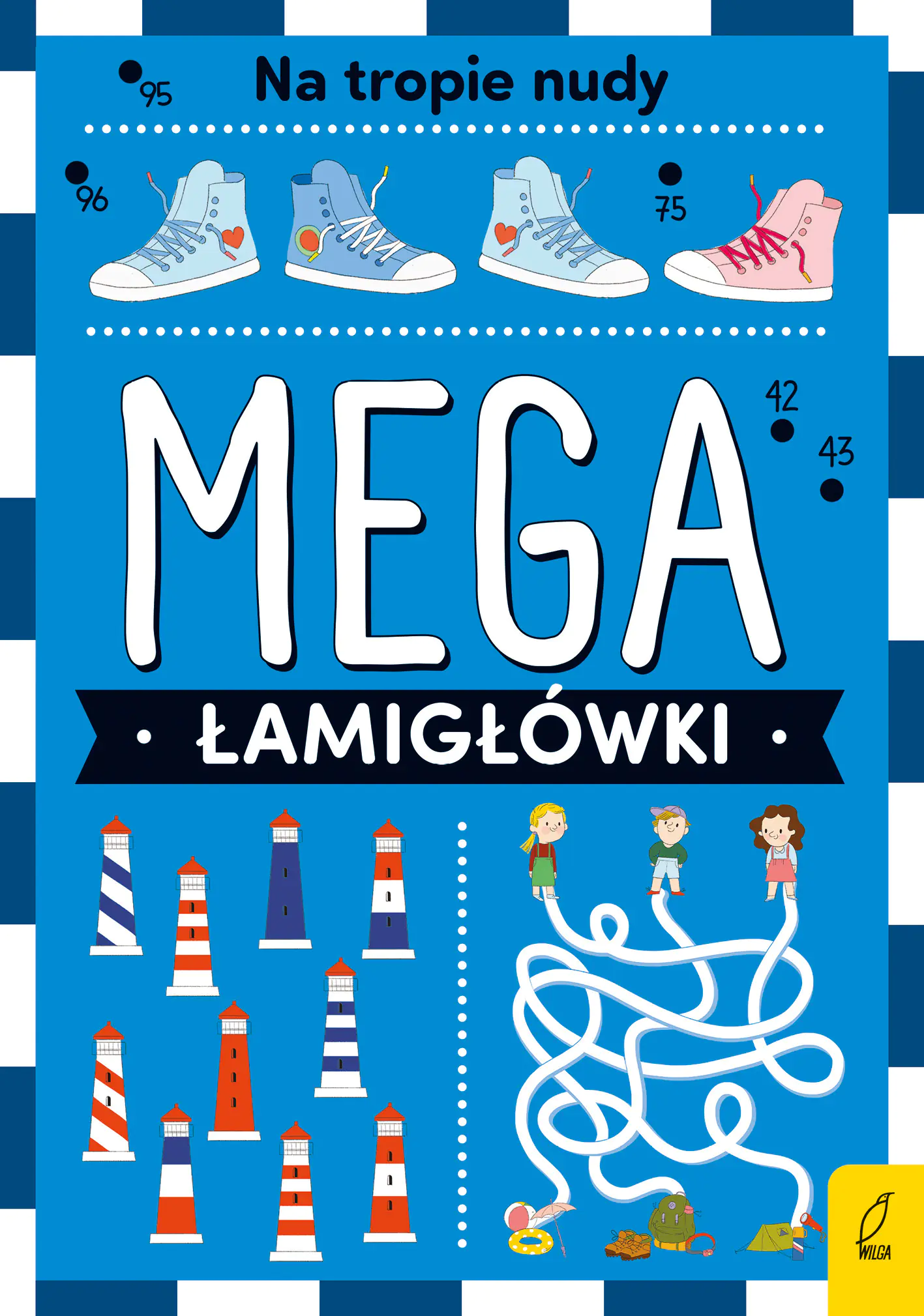 Książka - Mega łamigłówki. Na tropie nudy