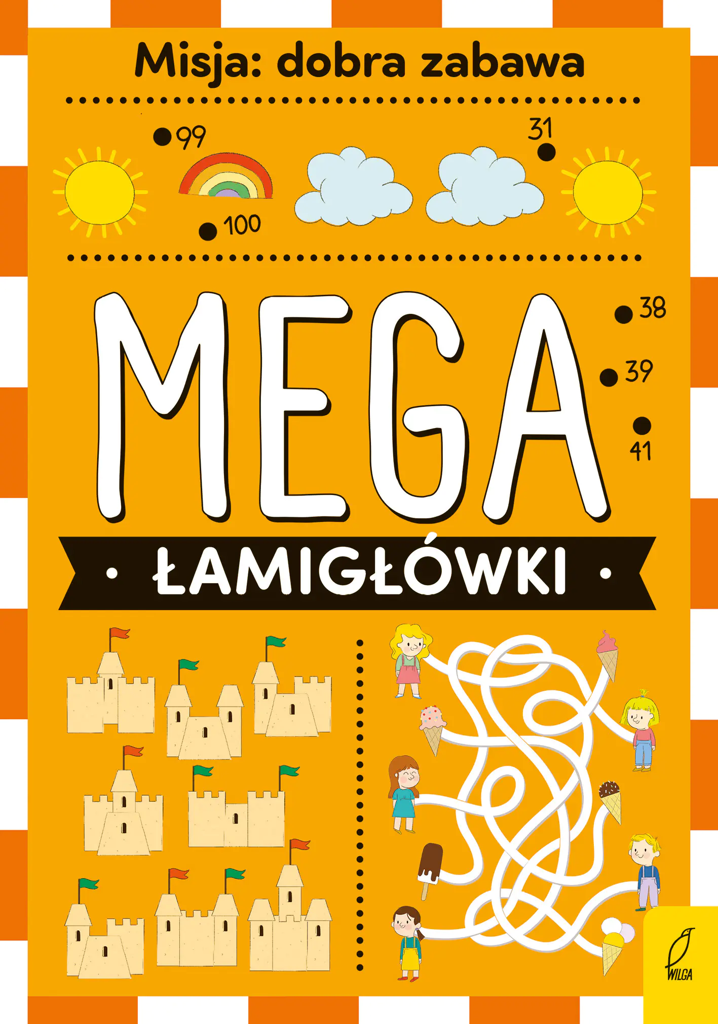 Książka - Mega łamigłówki. Misja: dobra zabawa