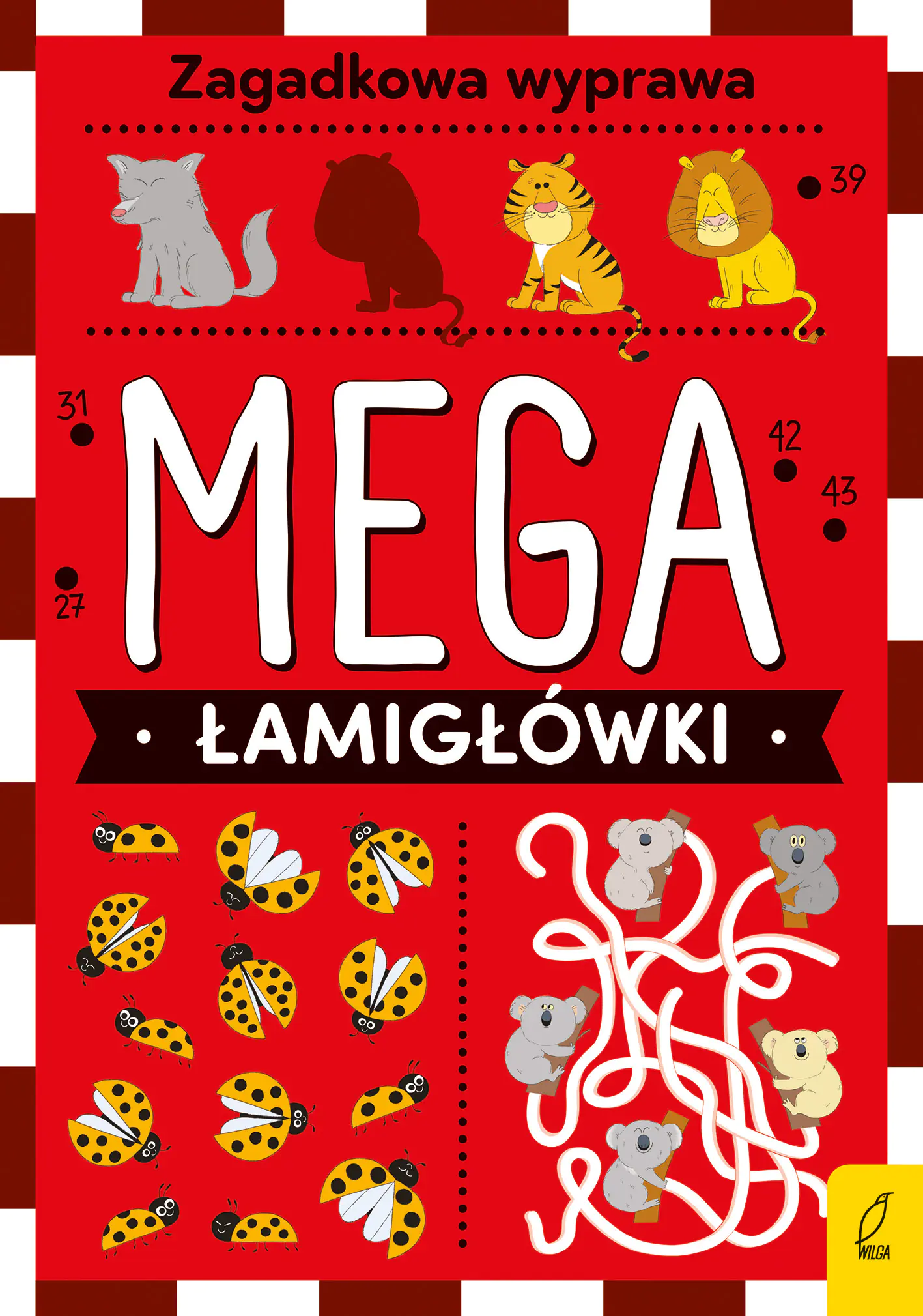 Książka - Mega łamigłówki. Zagadkowa wyprawa