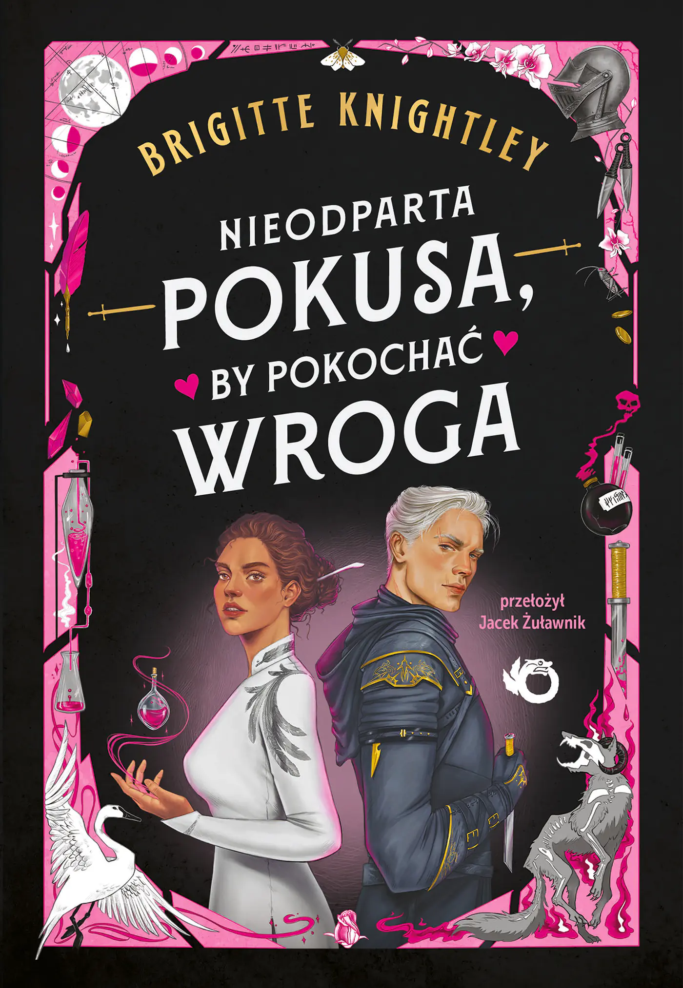 Książka - Nieodparta pokusa, by pokochać wroga (barwione brzegi)