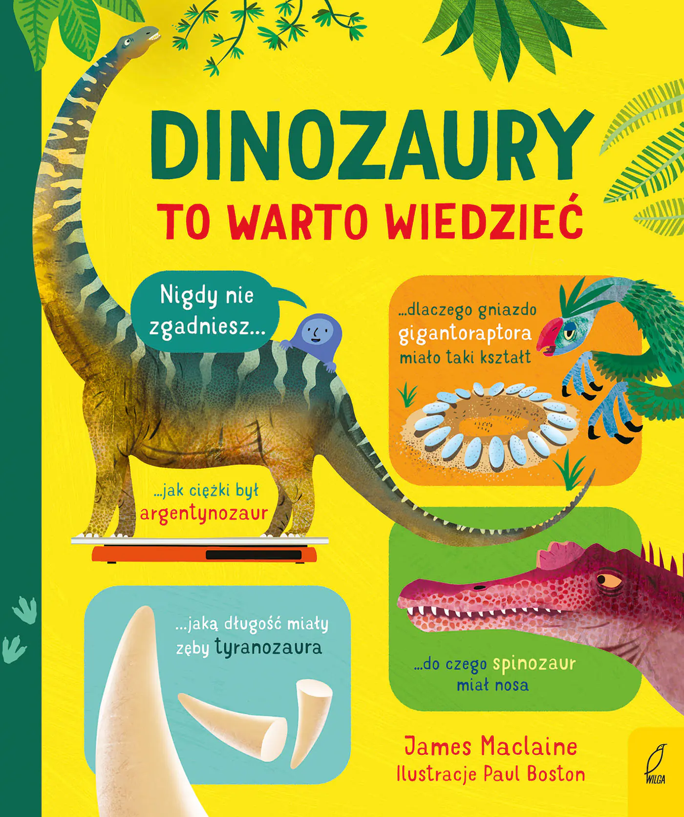 Książka - To warto wiedzieć. Dinozaury