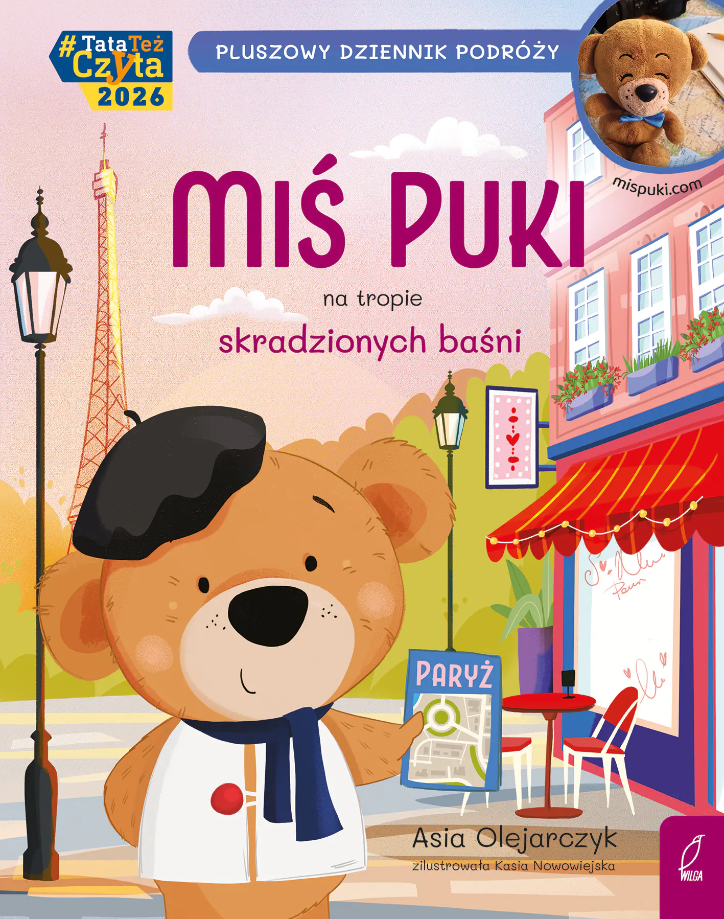 Książka - Miś Puki na tropie skradzionych baśni