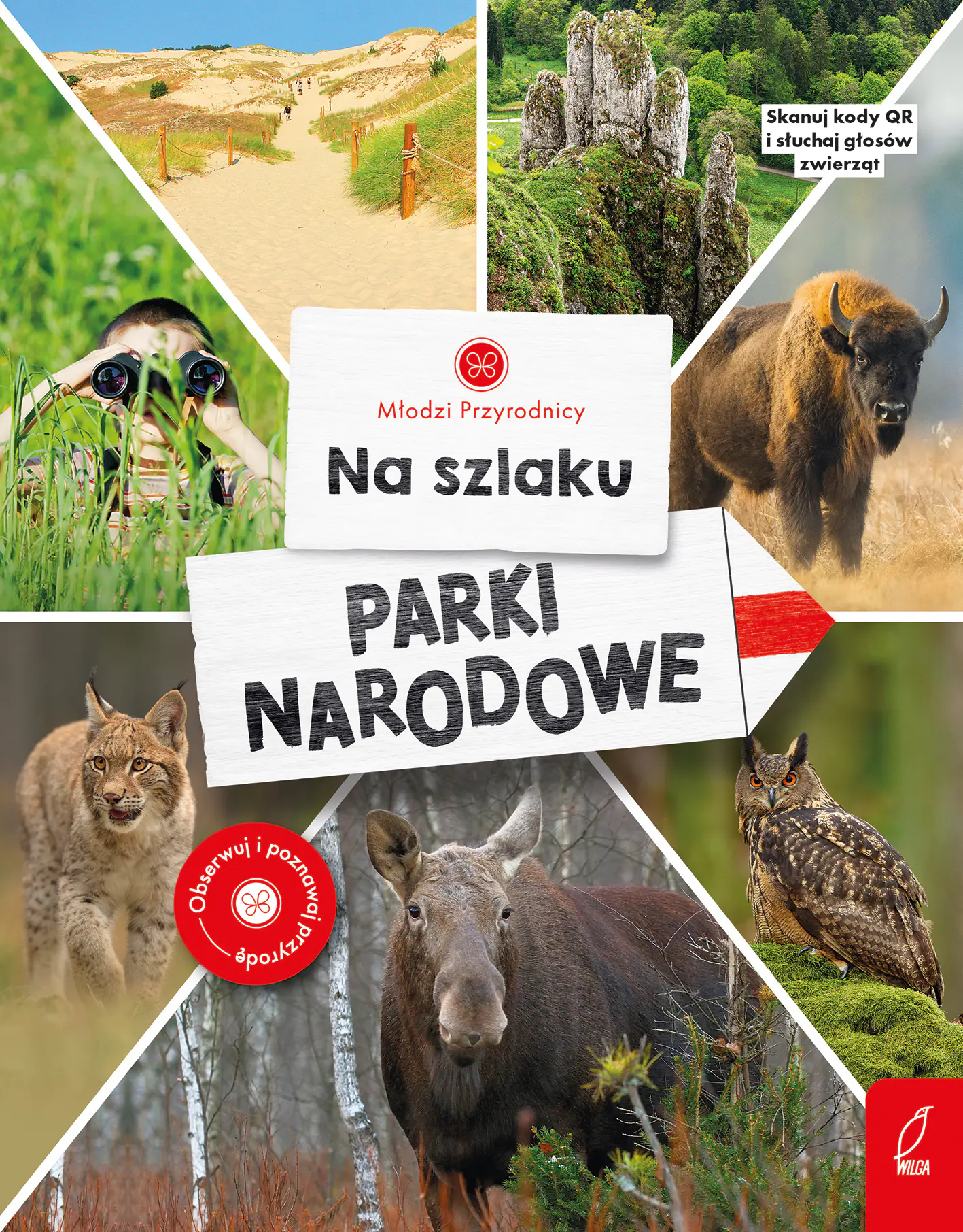 Książka - Młodzi przyrodnicy. Na szlaku. Parki narodowe