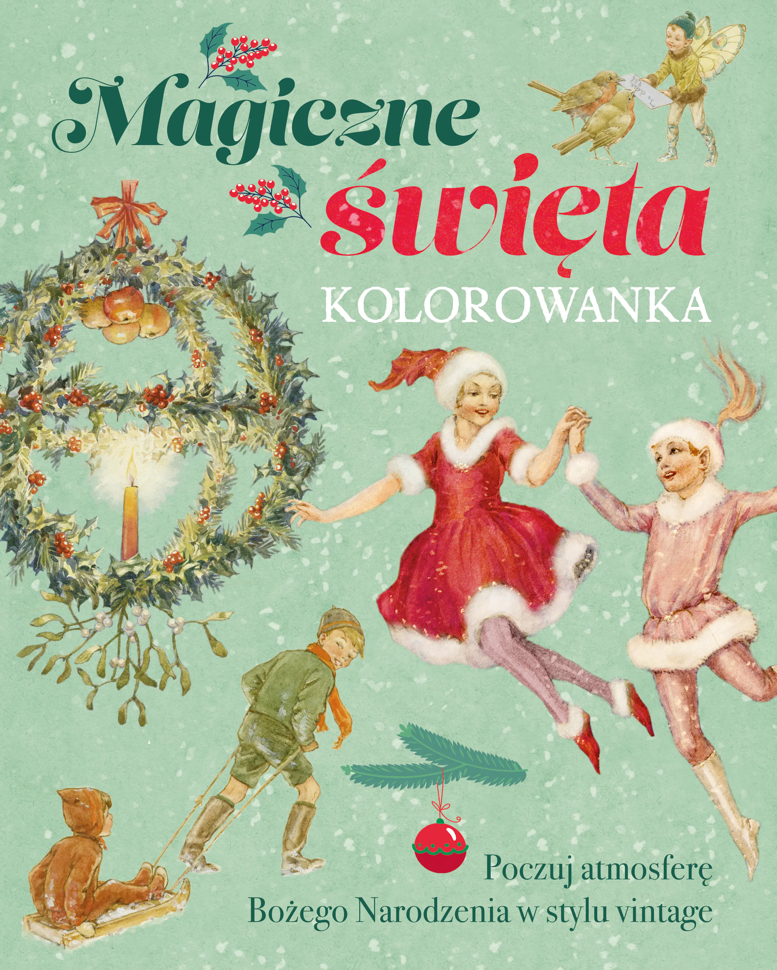 Książka - Magiczne święta. Kolorowanka