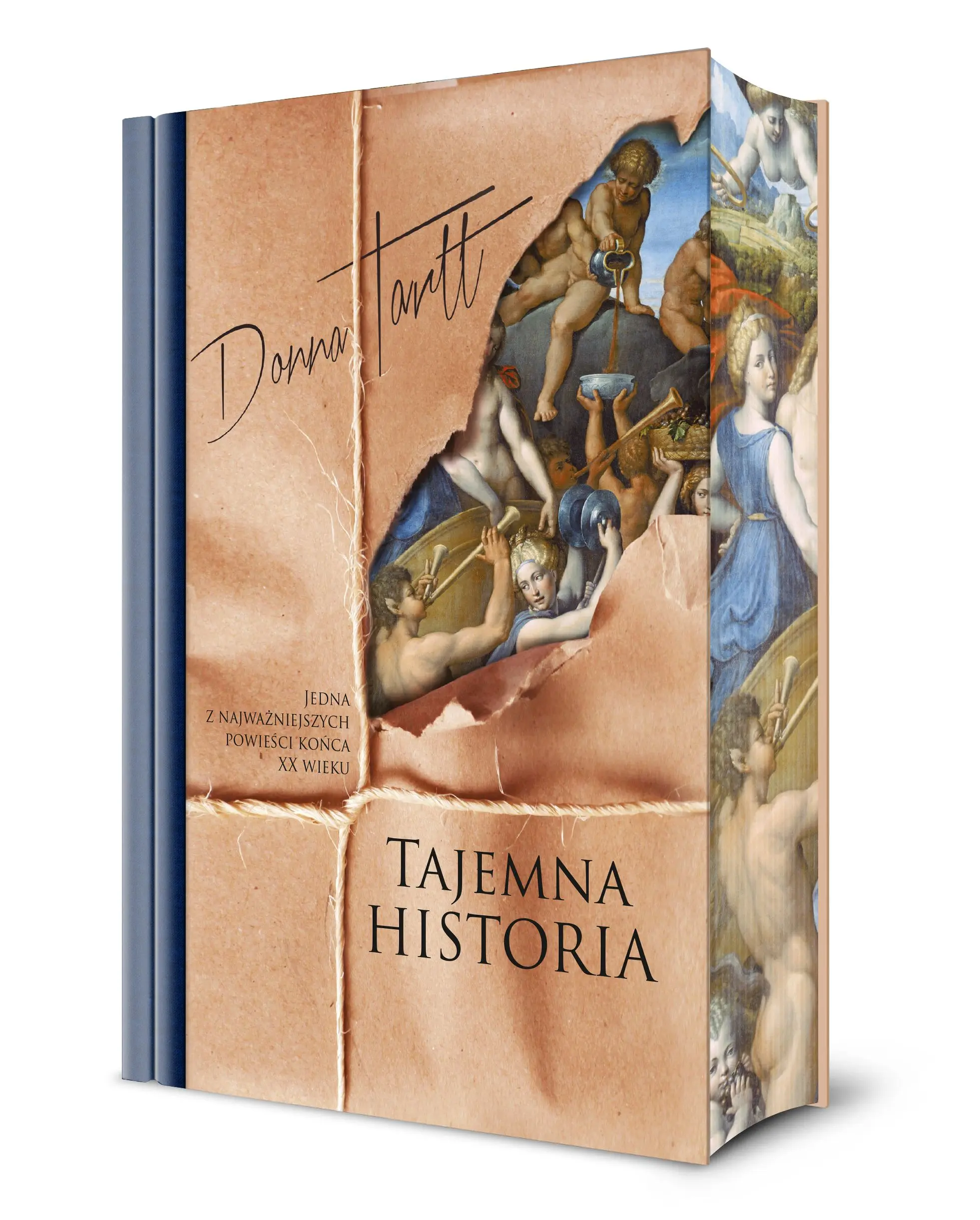 Książka - Tajemna historia (barwione brzegi)