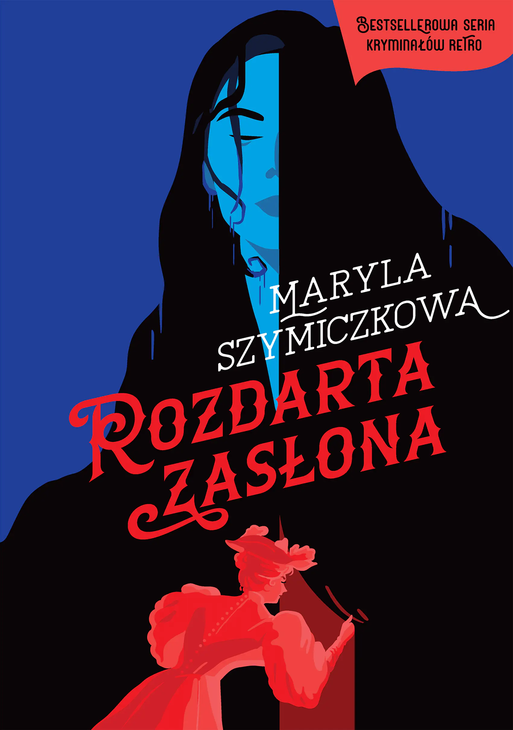 Książka - Rozdarta zasłona. Śledztwa profesorowej Szczupaczyńskiej. Tom 2