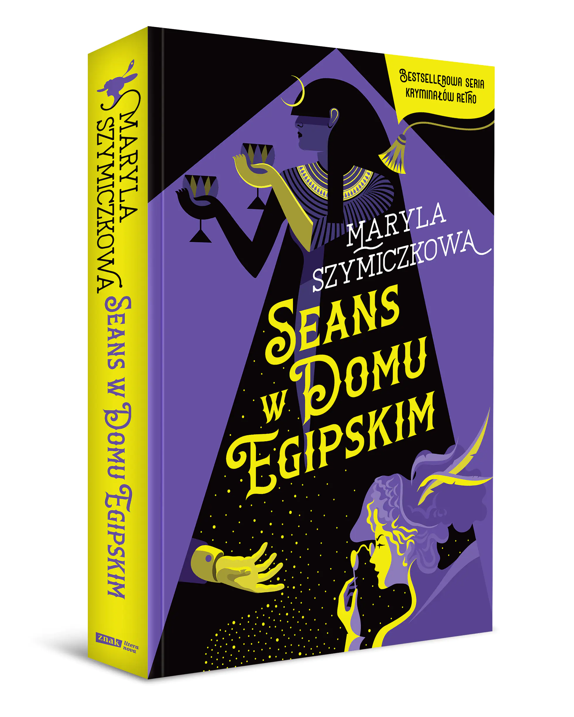 Książka - Seans w Domu Egipskim. Śledztwa profesorowej Szczupaczyńskiej. Tom 3