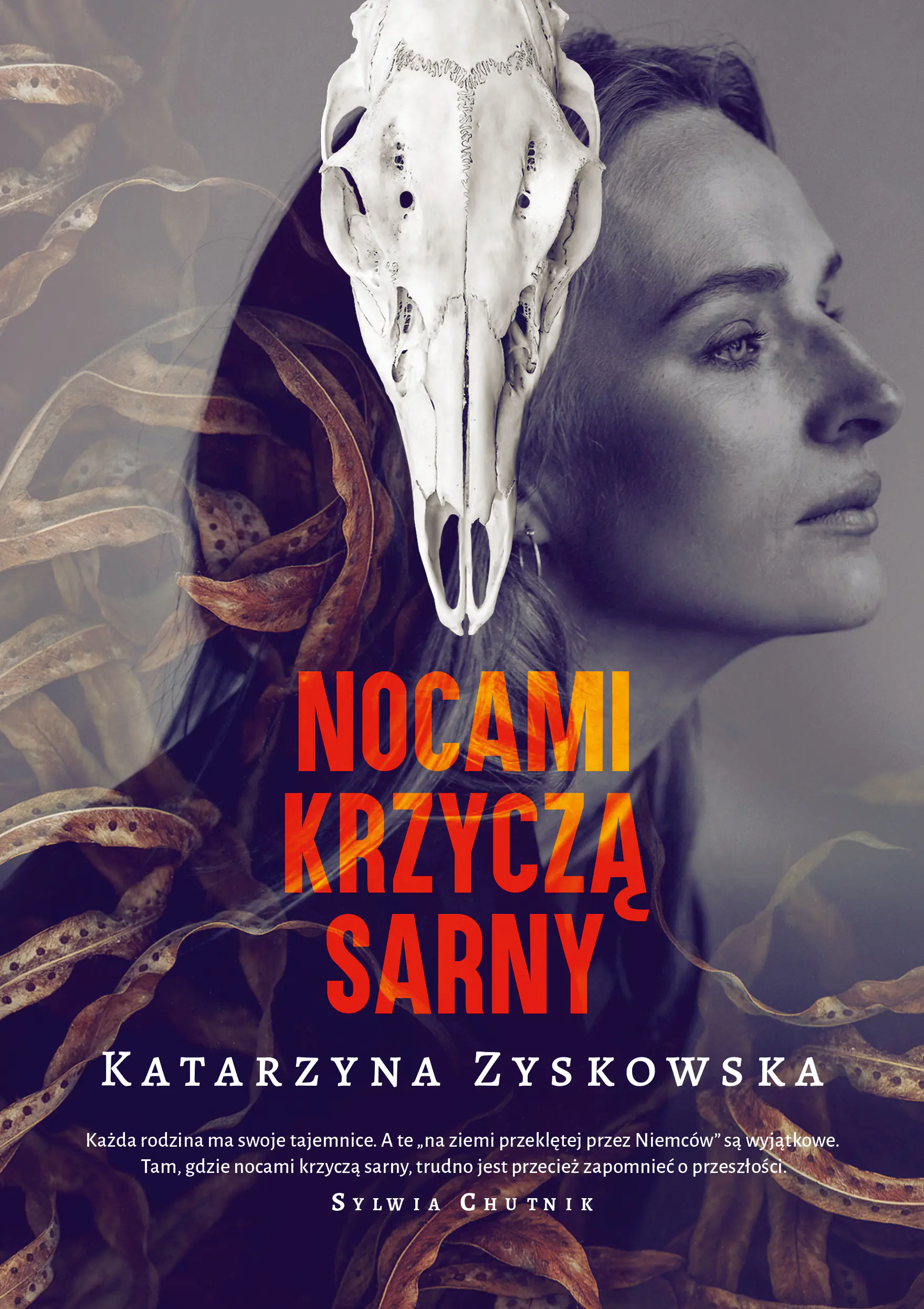 Książka - Nocami krzyczą sarny (barwione brzegi)