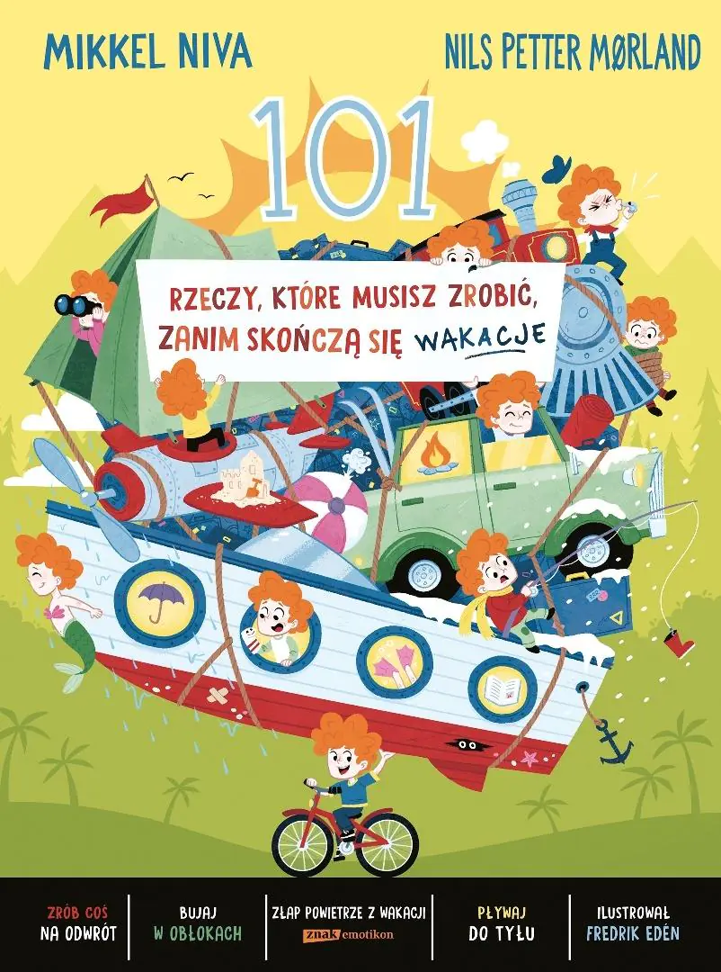 Książka - 101 rzeczy, które musisz zrobić, zanim skończą się wakacje