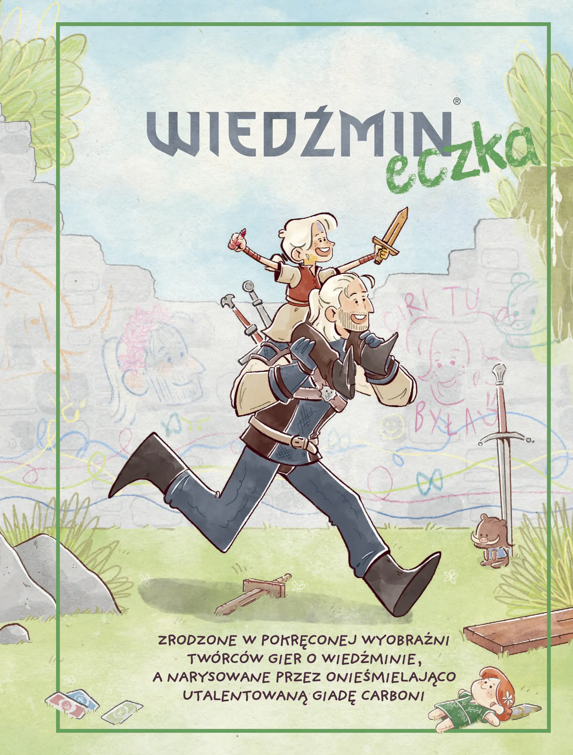 Książka - Wiedźmineczka