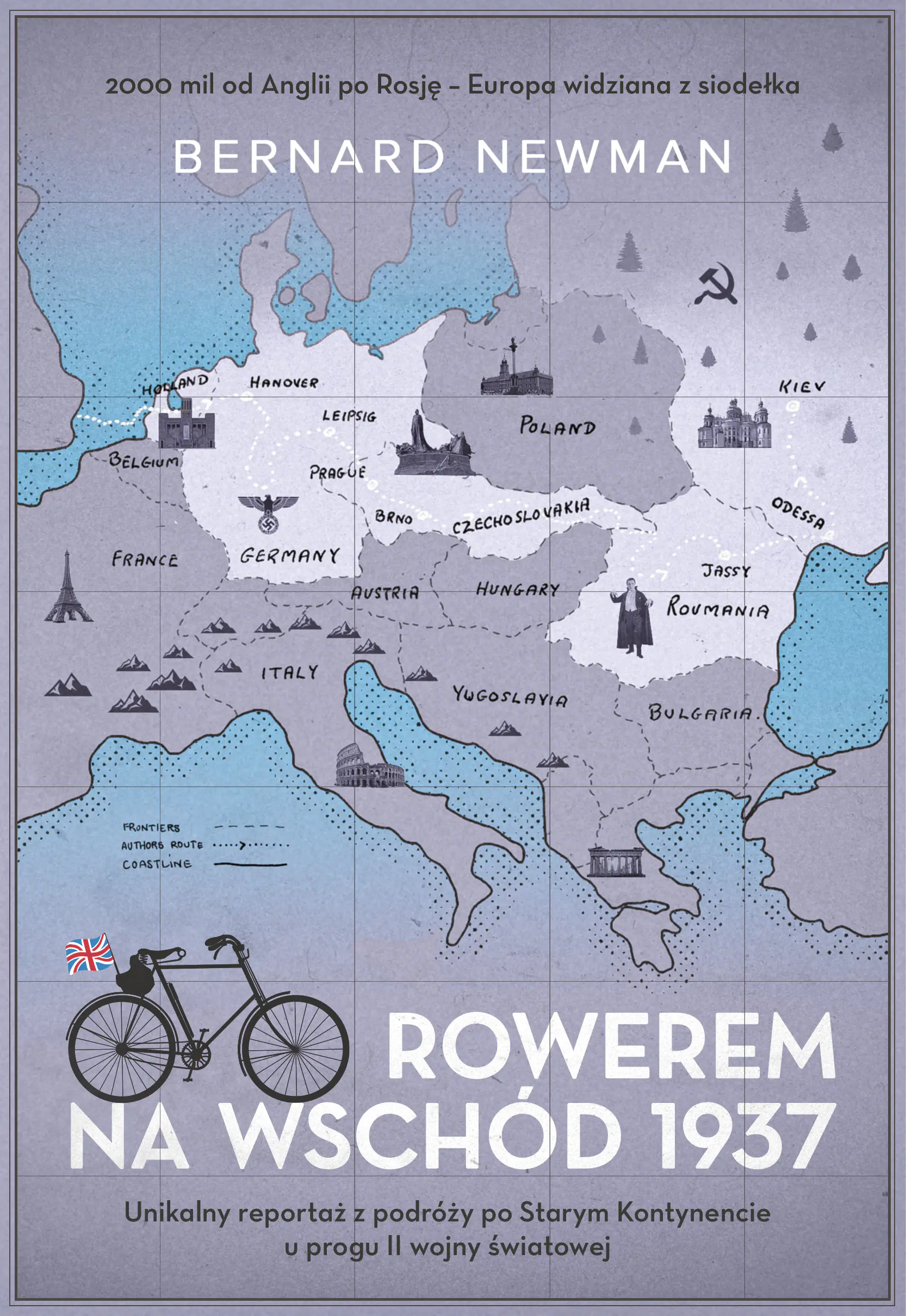 Książka - Rowerem na Wschód 1937