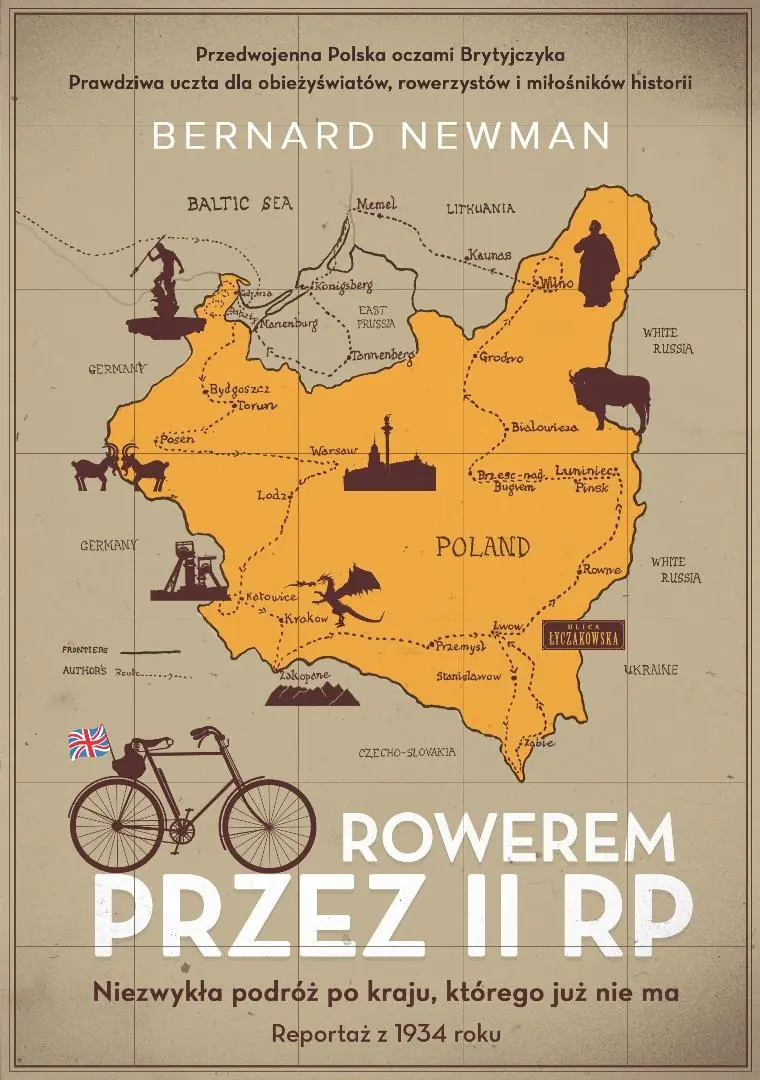 Książka - Rowerem przez II RP wyd. 2025