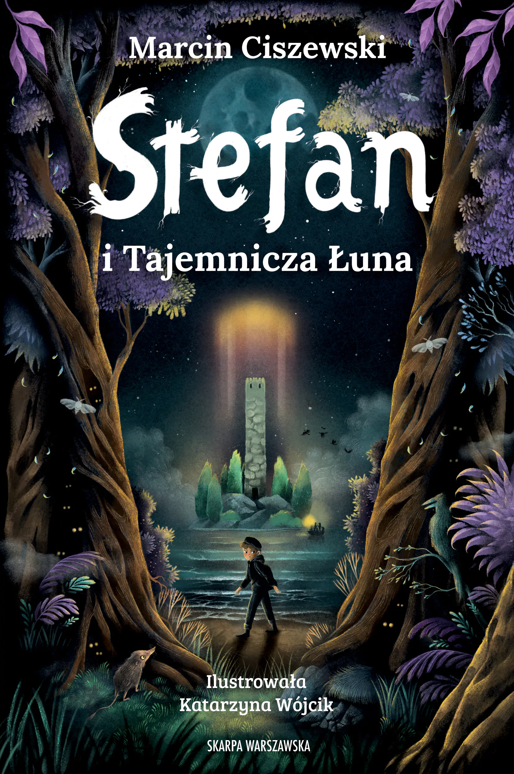 Książka - Stefan i Tajemnicza Łuna
