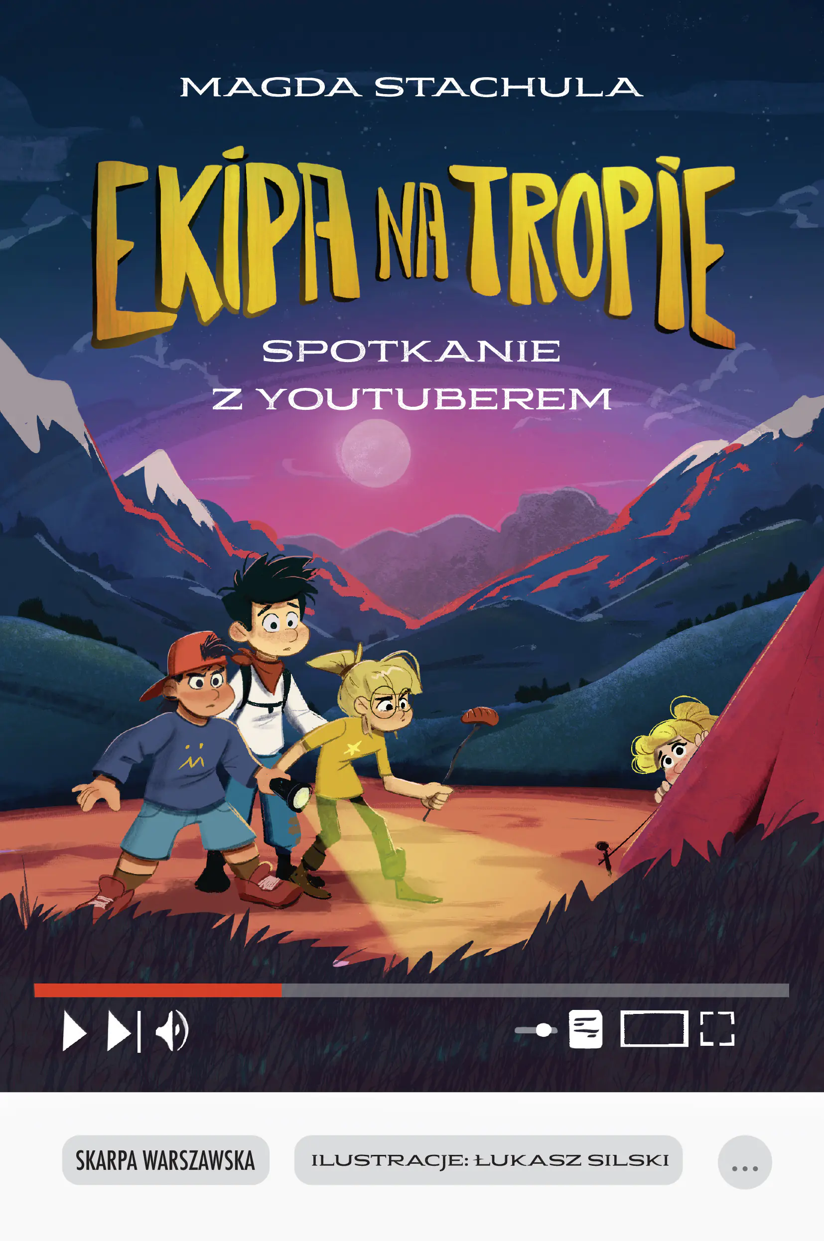 Książka - Ekipa na tropie. Spotkanie z Youtuberem