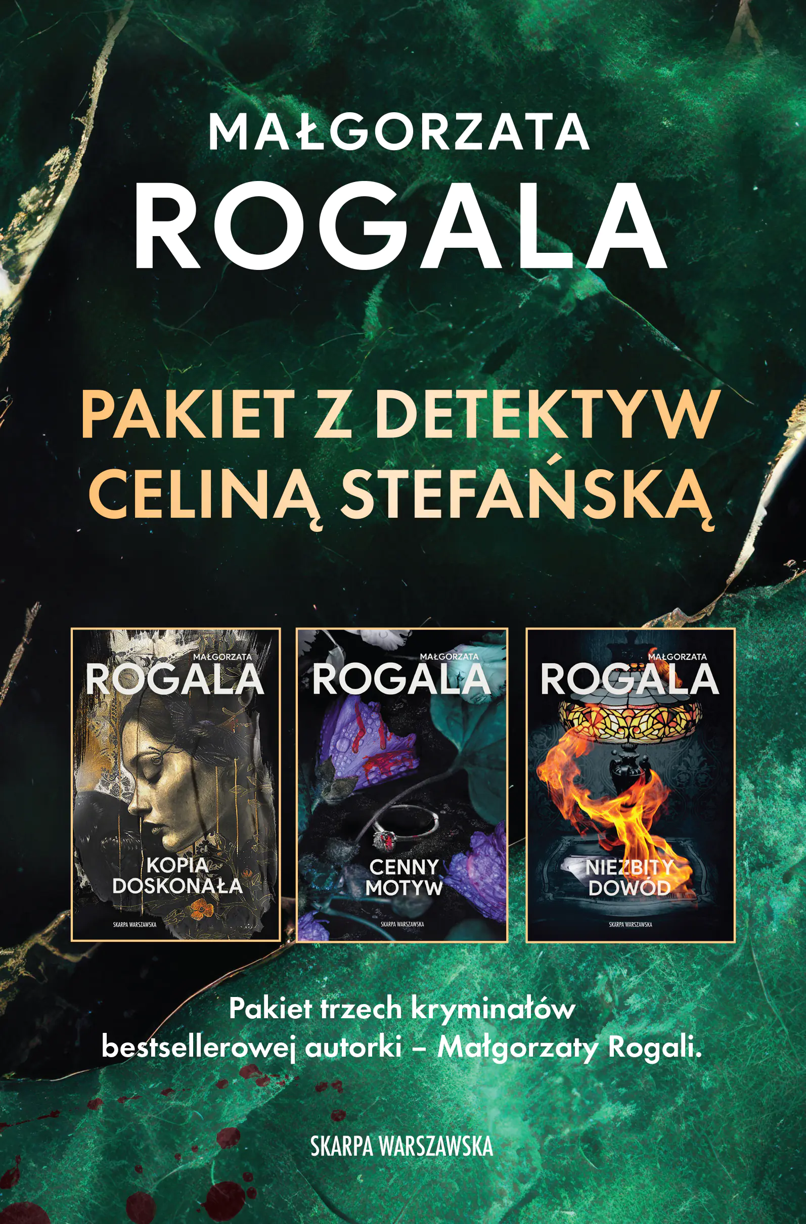 Książka - Pakiet z detektyw Celiną Stefańską