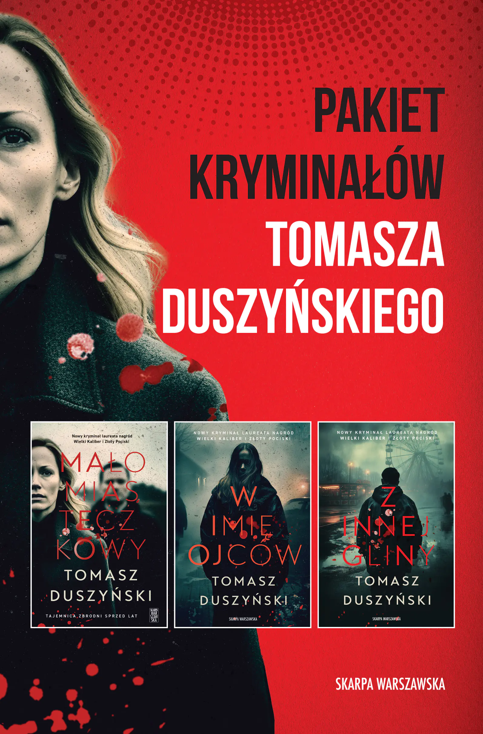 Książka - Pakiet kryminałów Tomasza Duszyńskiego
