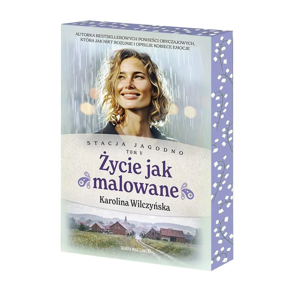 Książka - Życie jak malowane. Saga Stacja Jagodno. Tom 5 (barwione brzegi)