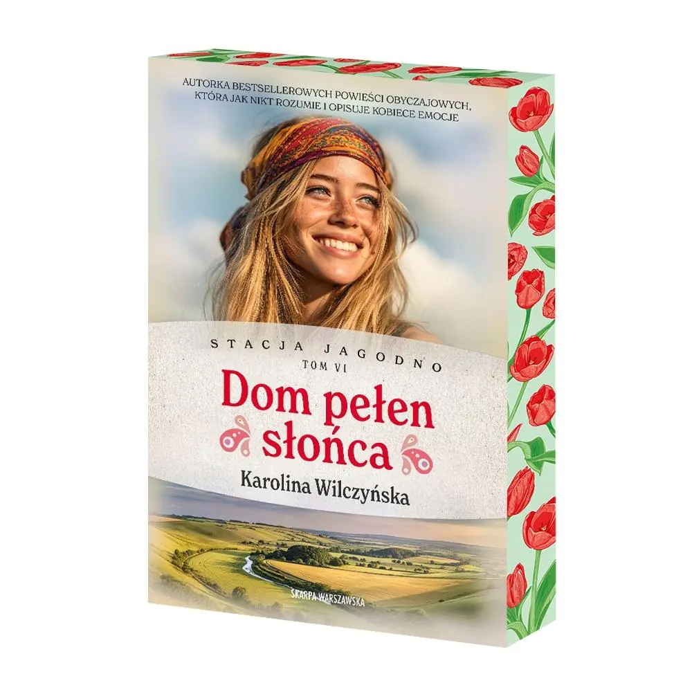 Książka - Stacja Jagodno. Dom pełen słońca (barwione brzegi)