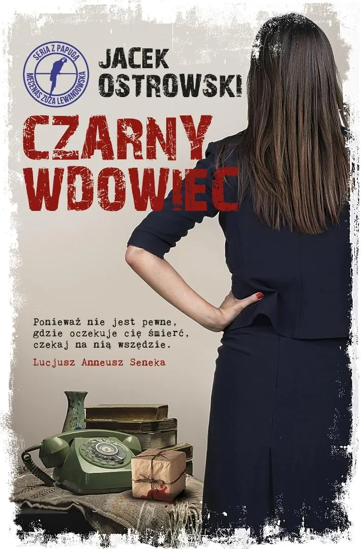Książka - Czarny wdowiec