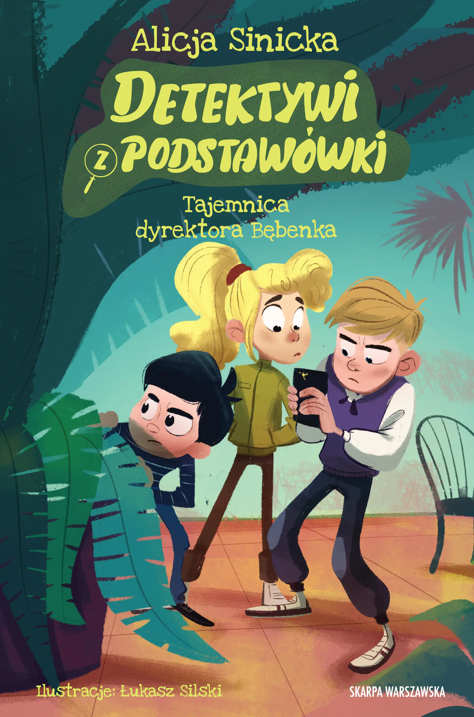 Książka - Detektywi z podstawówki. Tajemnica dyrektora Bębenka