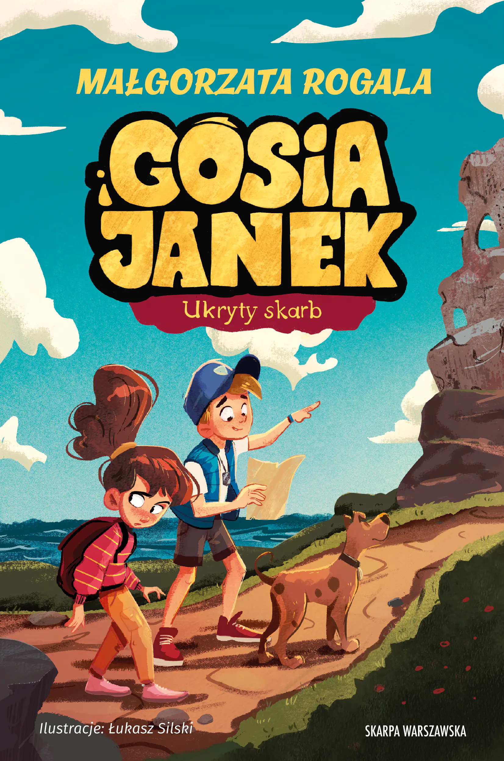 Książka - Gosia i Janek. Ukryty skarb