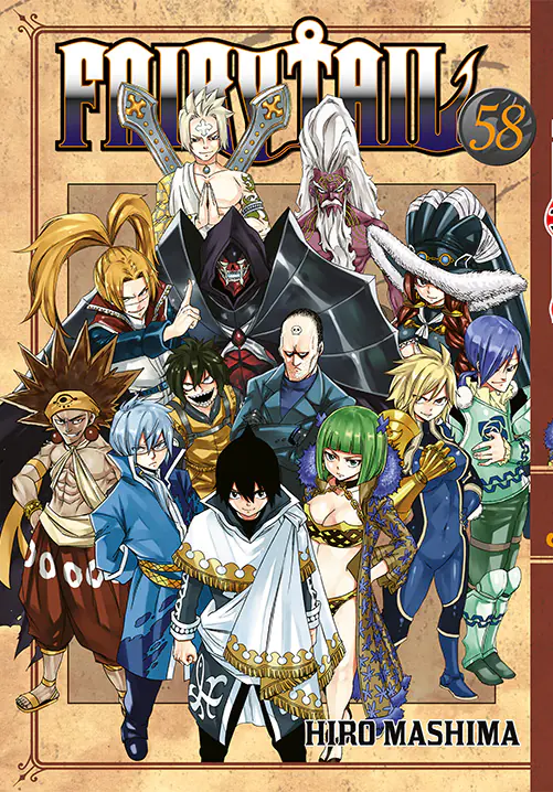 Książka - Fairy Tail. Tom 58
