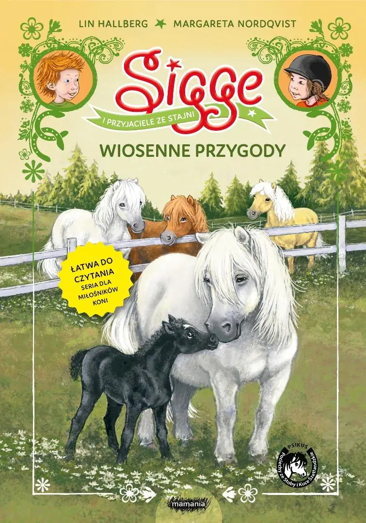 Książka - Sigge i przyjaciele ze stajni. Wiosenne przygody