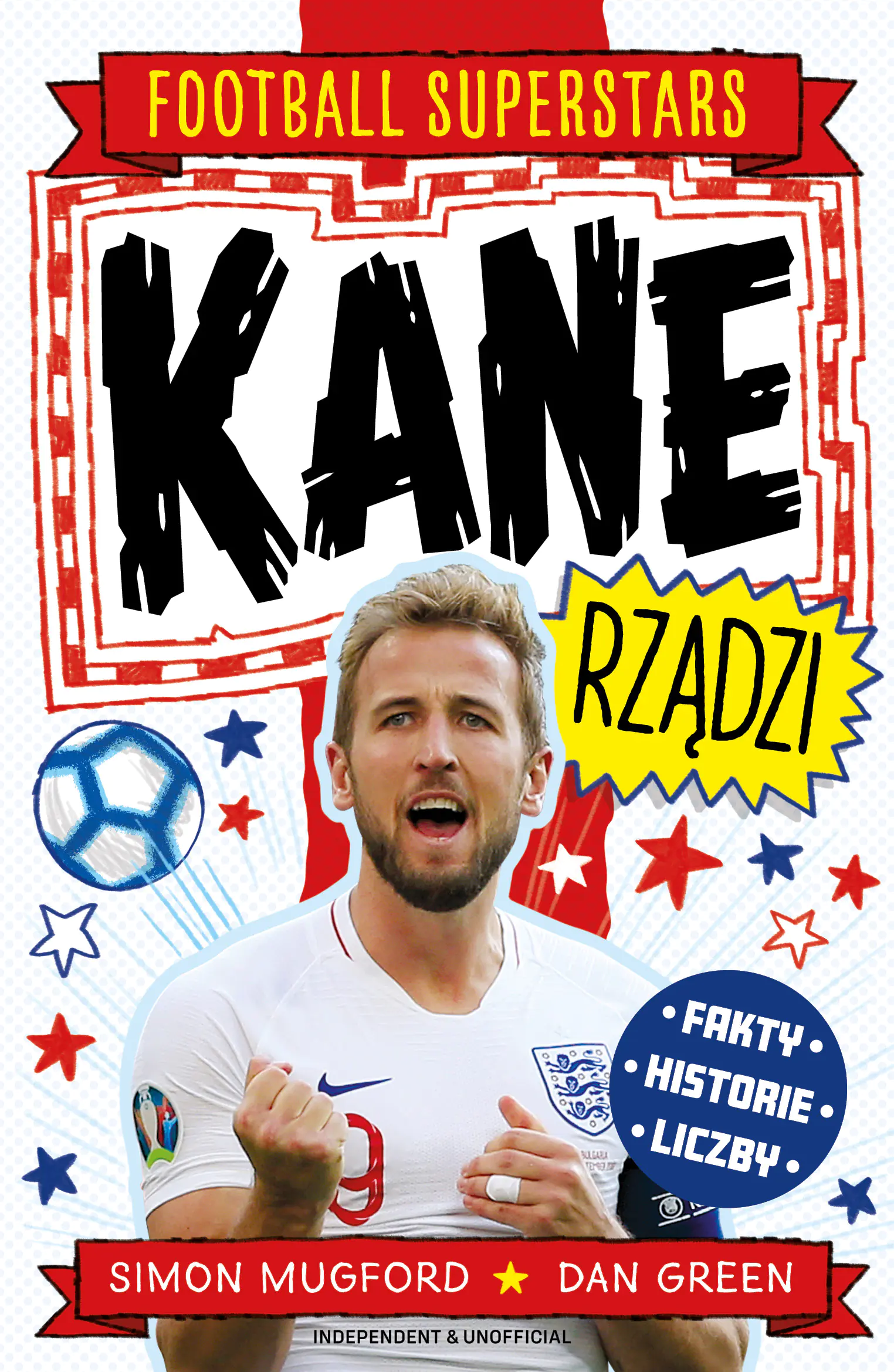 Książka - Kane rządzi. Football superstars