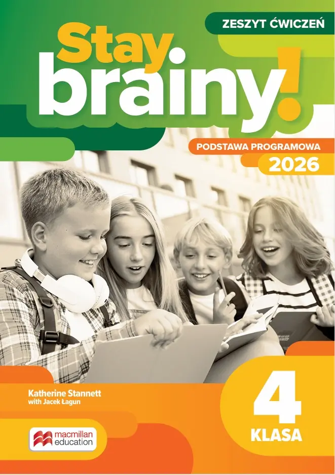 Książka - Stay Brainy. Zeszyt ćwiczeń. Klasa 4