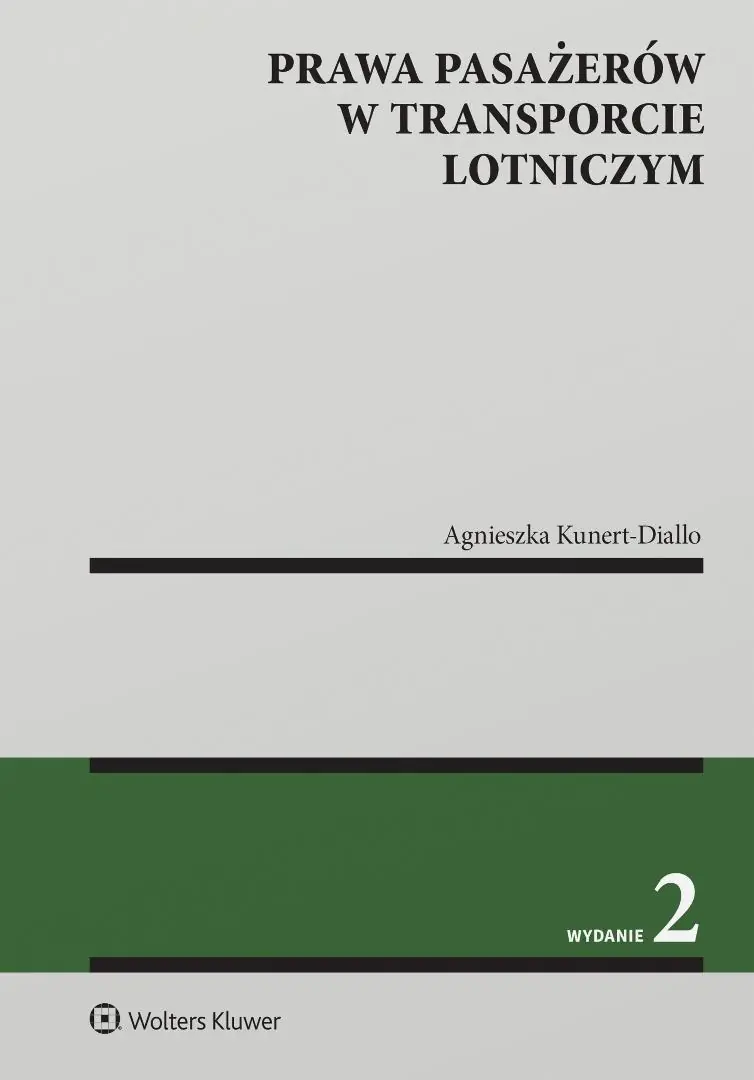 Książka - Prawa pasażerów w transporcie lotniczym
