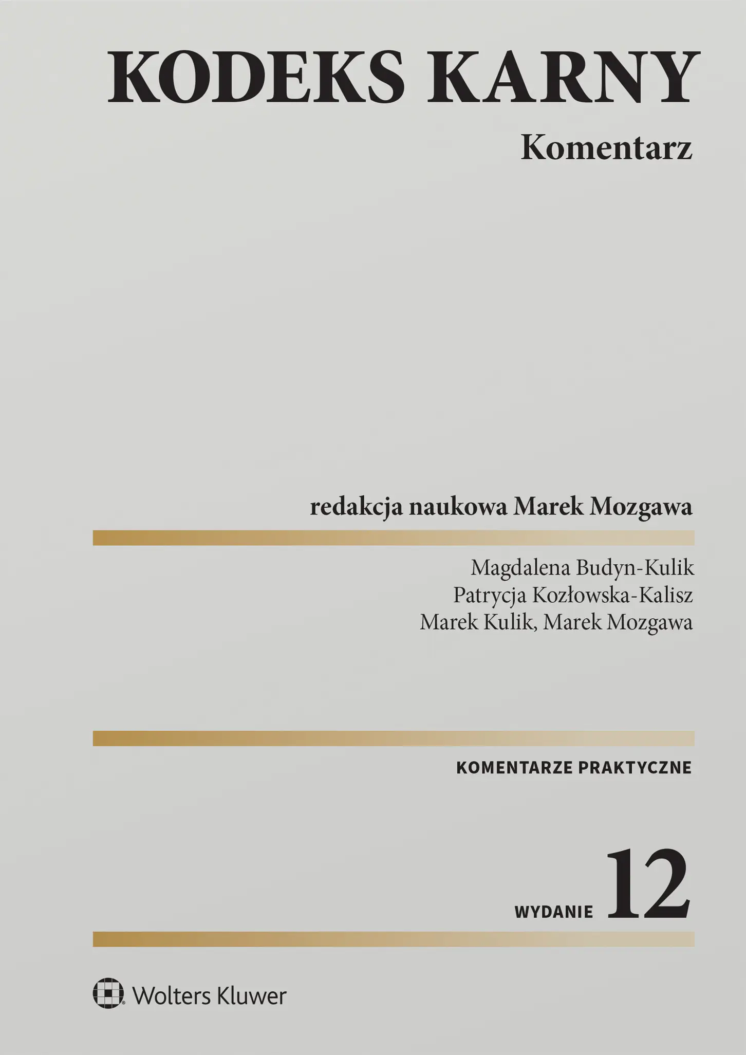 Książka - Kodeks karny. Komentarz