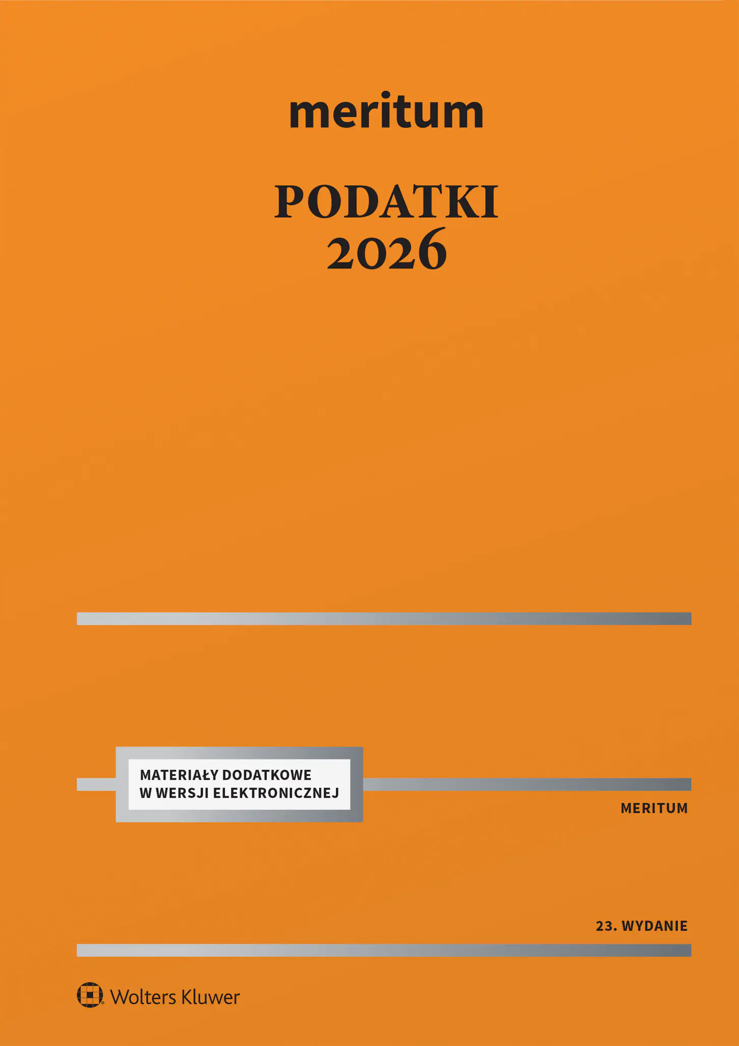 Książka - Meritum Podatki 2026