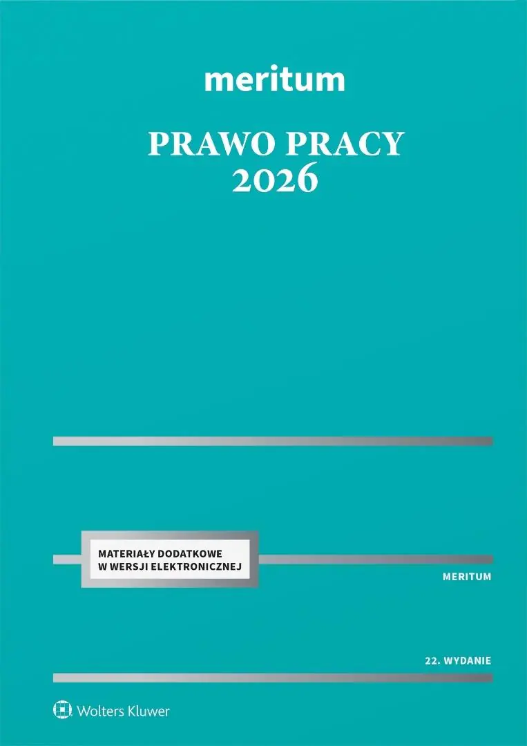 Książka - Meritum Prawo Pracy 2026
