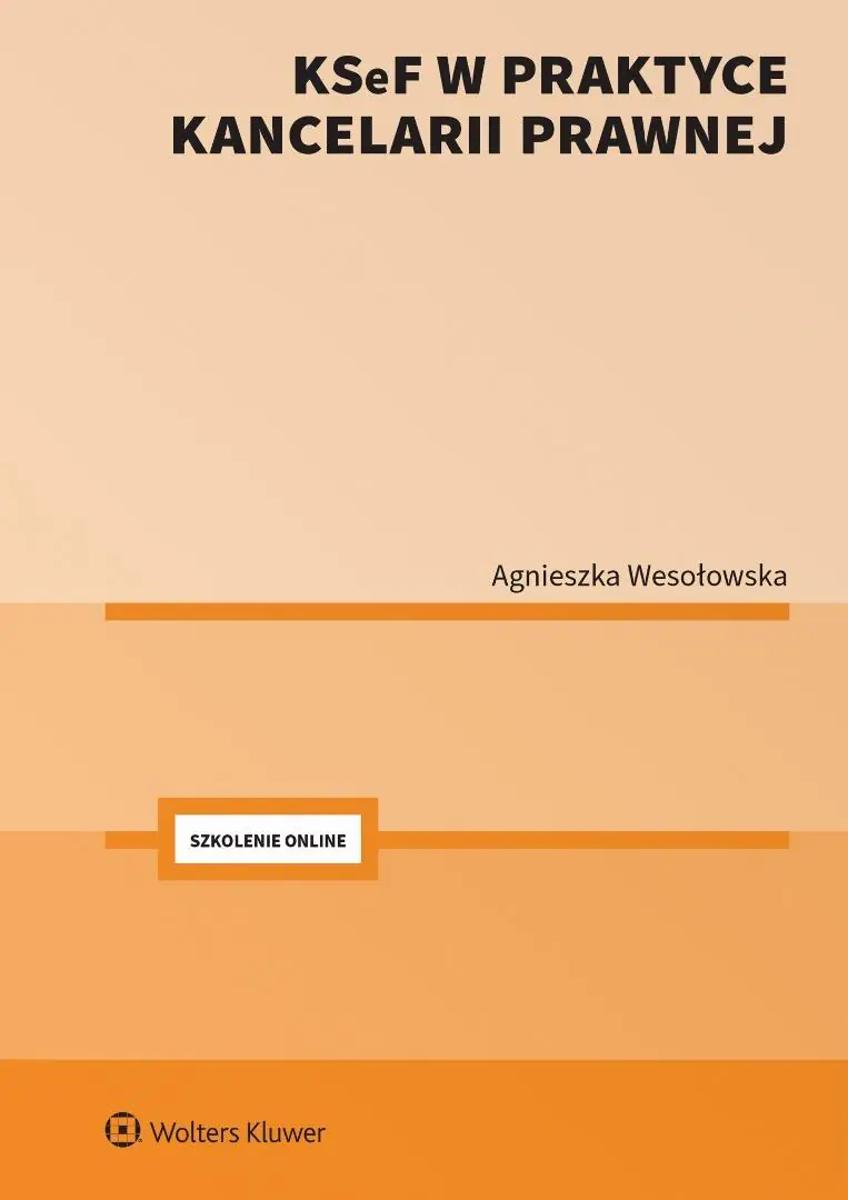 Książka - KSeF w praktyce kancelarii prawnej