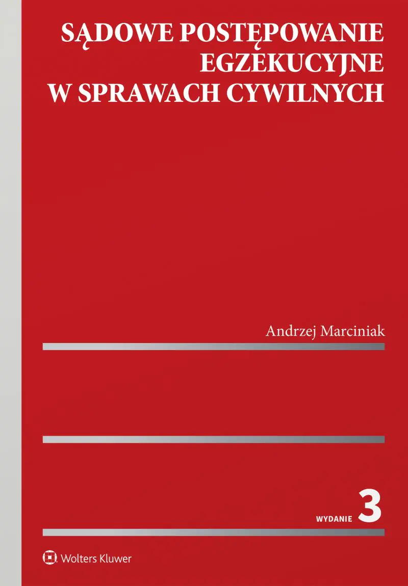 Książka - Sądowe postępowanie egzekucyjne w sprawach cywilnych
